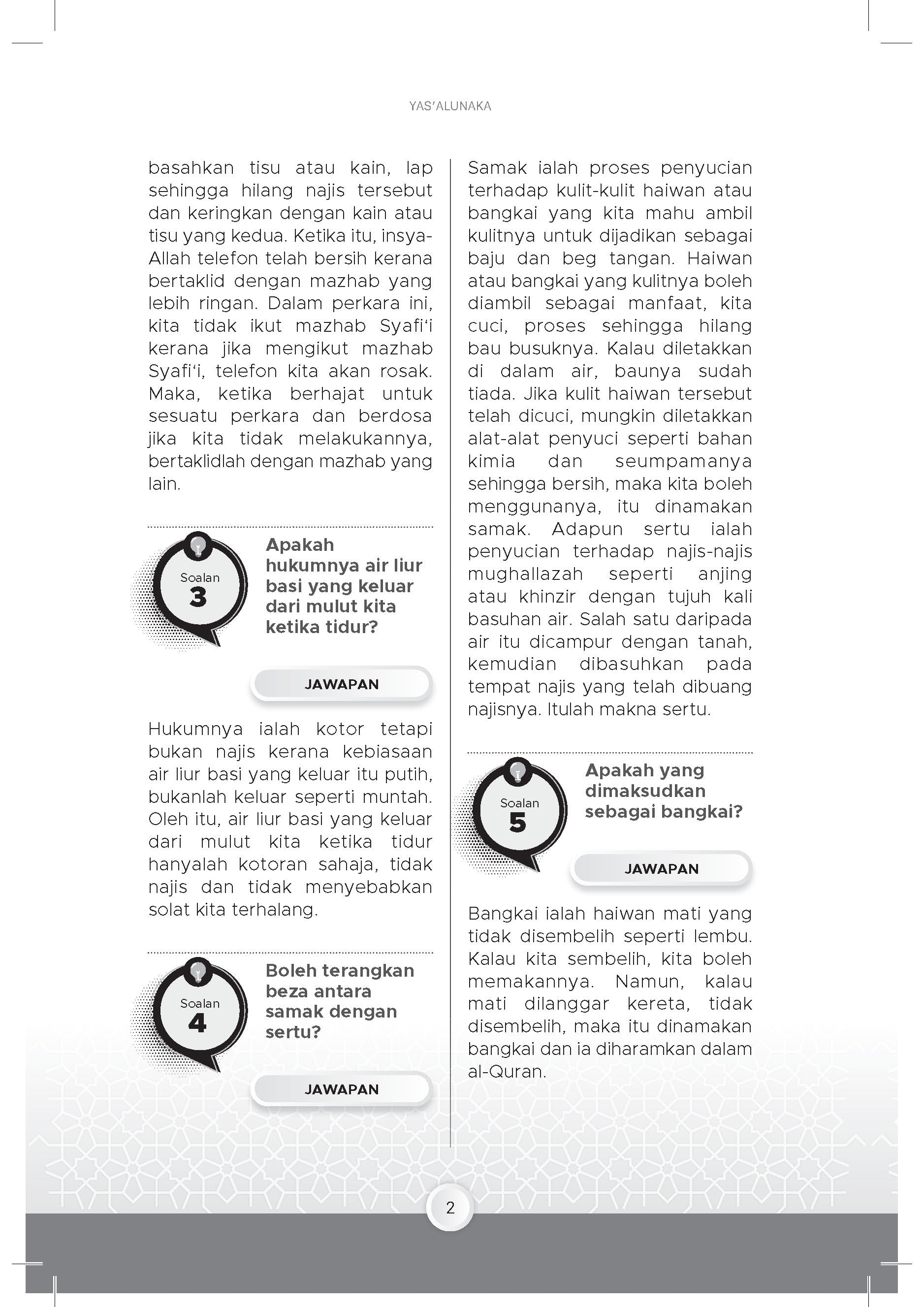 Yas’alunaka : 400 Soal Jawab Agama Bersama Mufti - (TBBK1614)