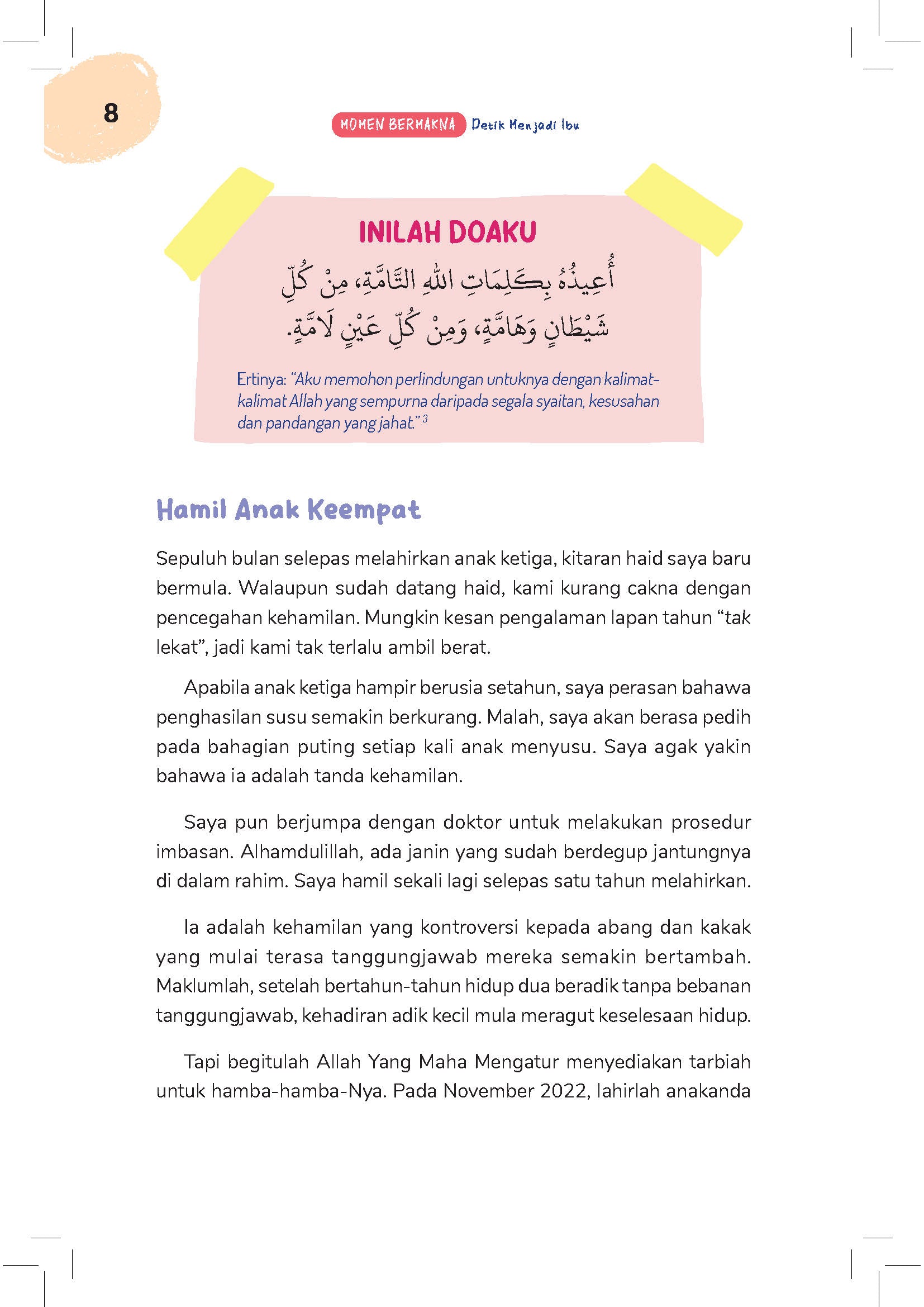 Momen Bermakna Detik Menjadi Ibu - (TBBK1611)