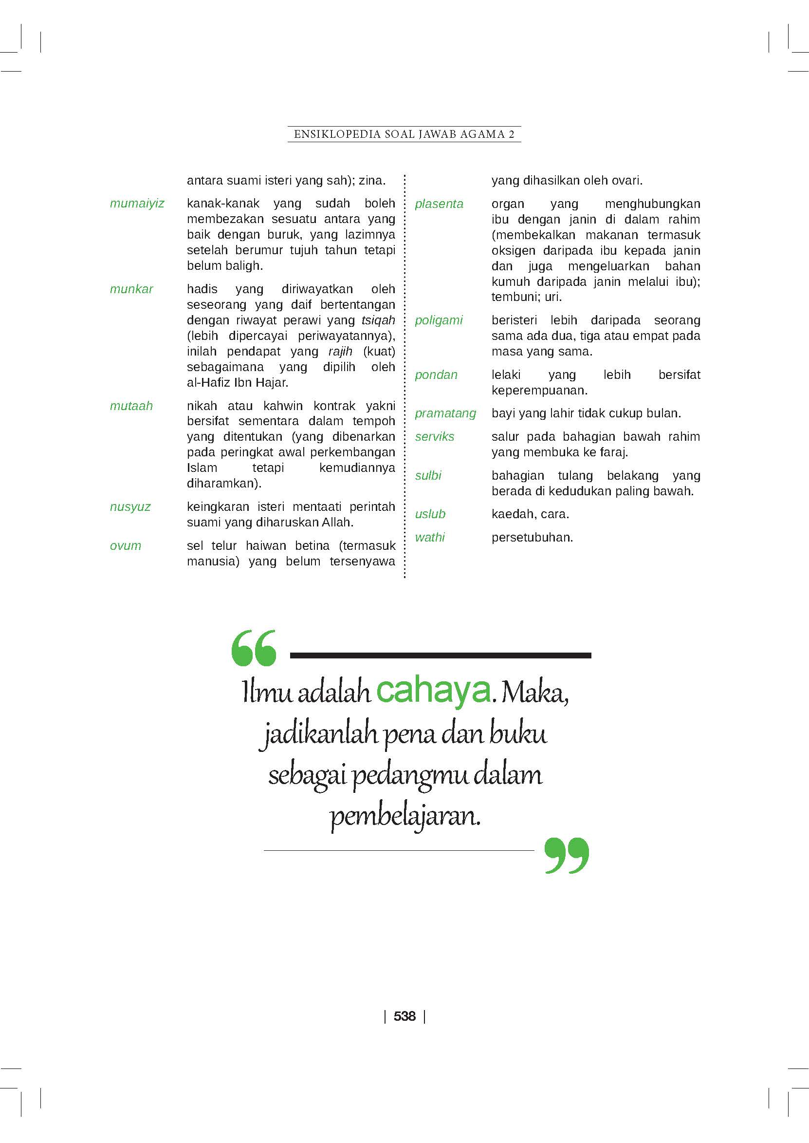 Ensiklopedia Soal Jawab Agama 2 - (TBBK1513)