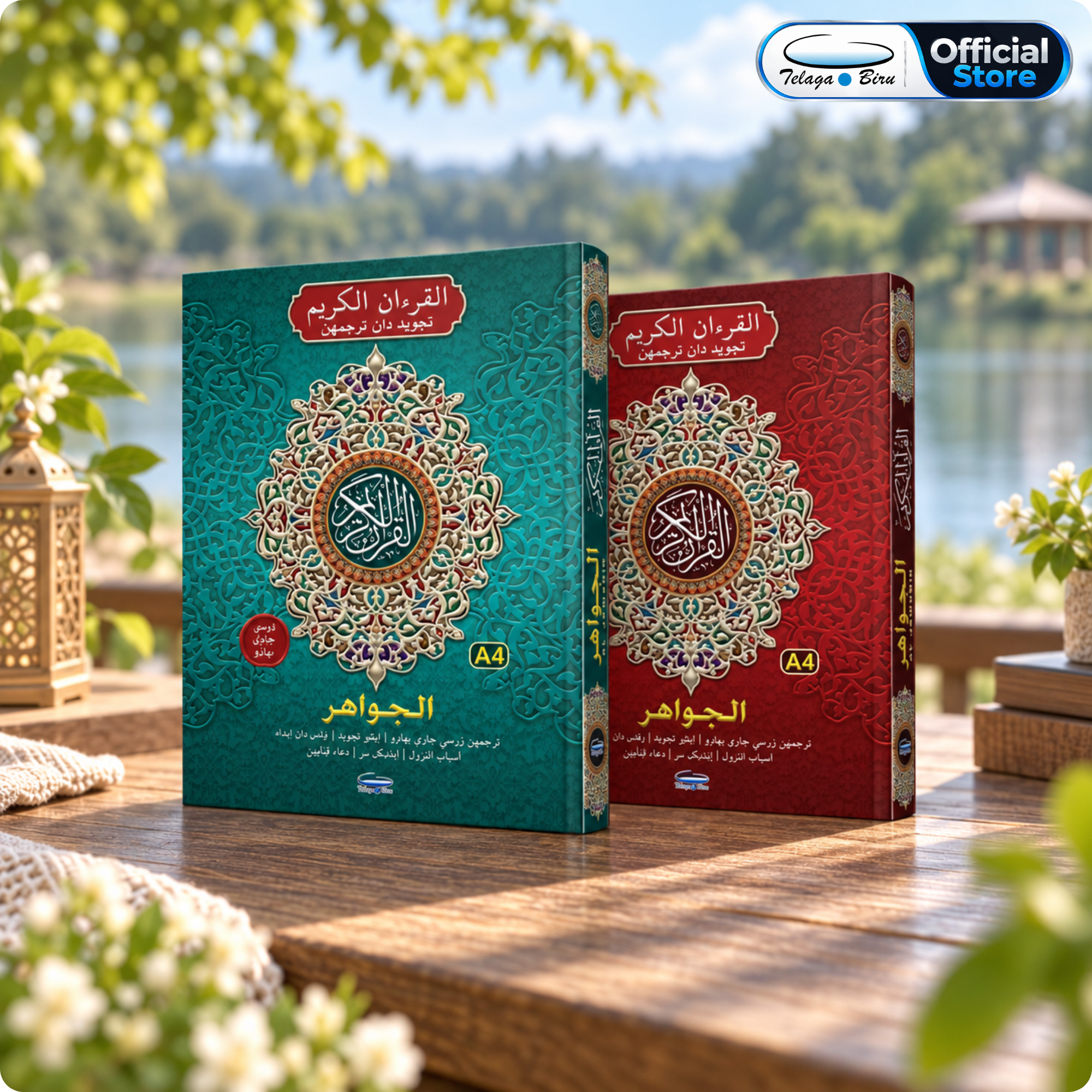 Al-Quran Al-Karim Tajwid Dan Terjemahan Al-Jawahir Berserta Panduan Waqaf & Ibtida' (A4) - (TBAQ1060)