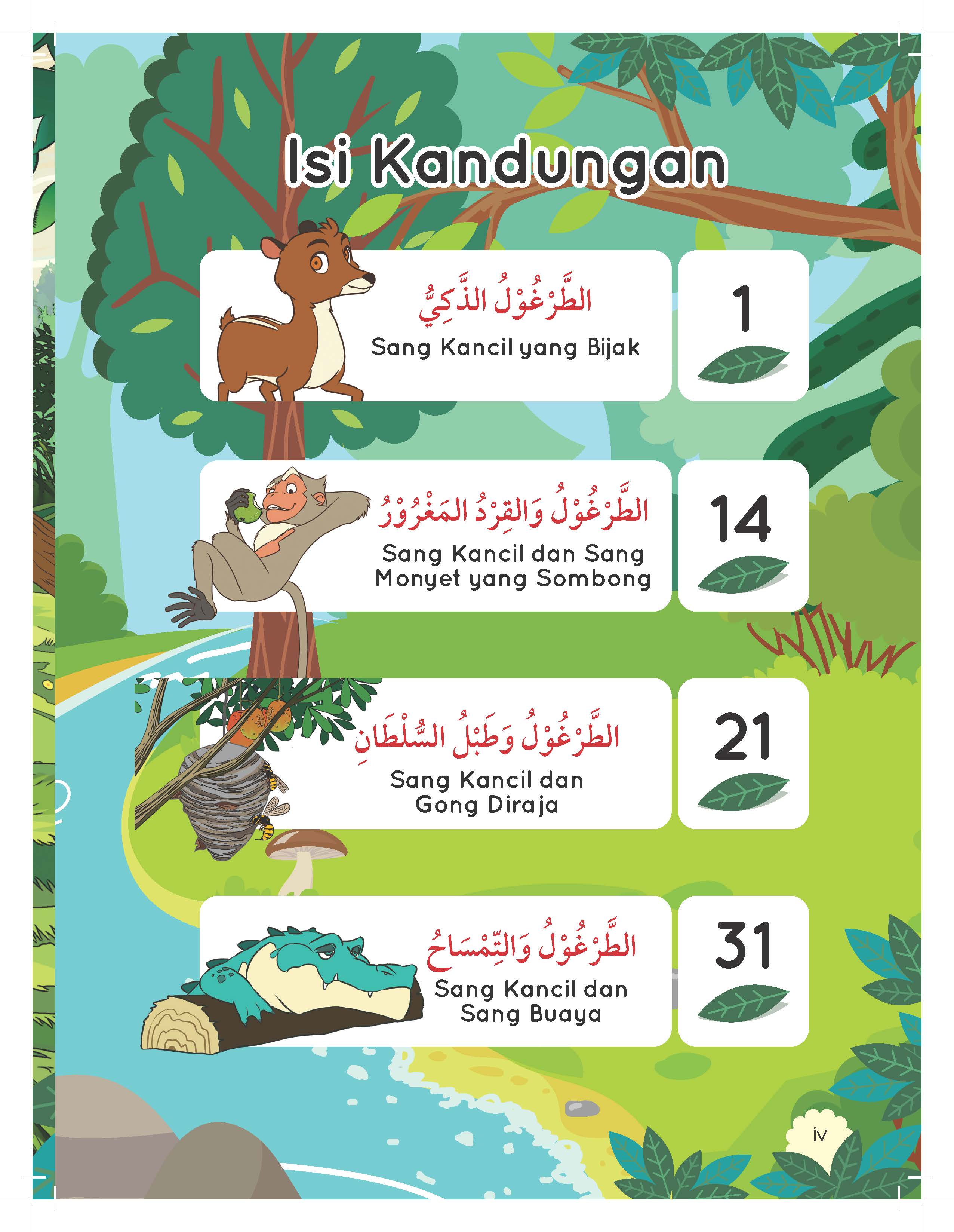 Kisah Sang Kancil Dan Haiwan Di Hutan Siri 1 - (TBBS1312)