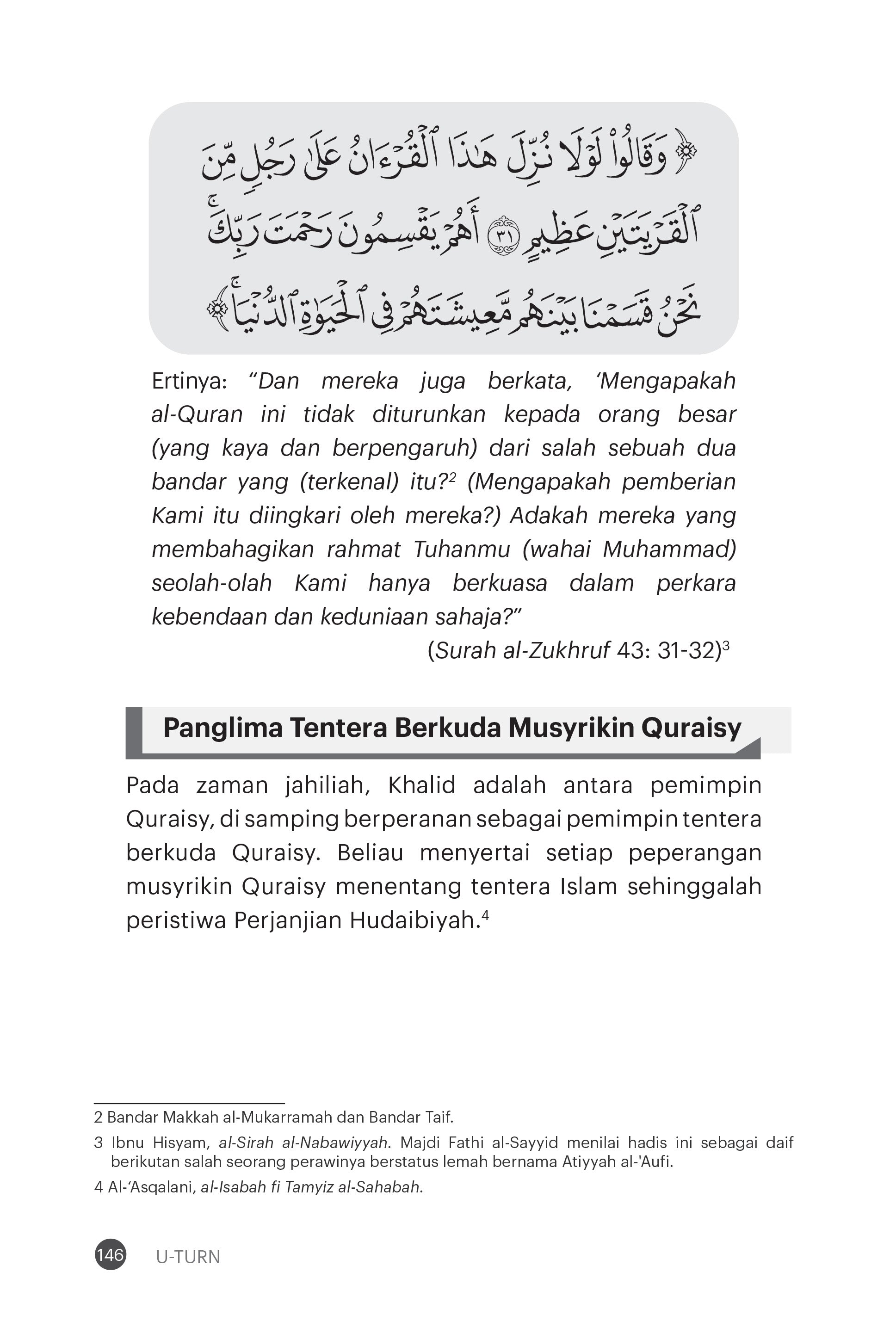 U-Turn : Daripada Penentang Kepada Pejuang - (TBBK1574)