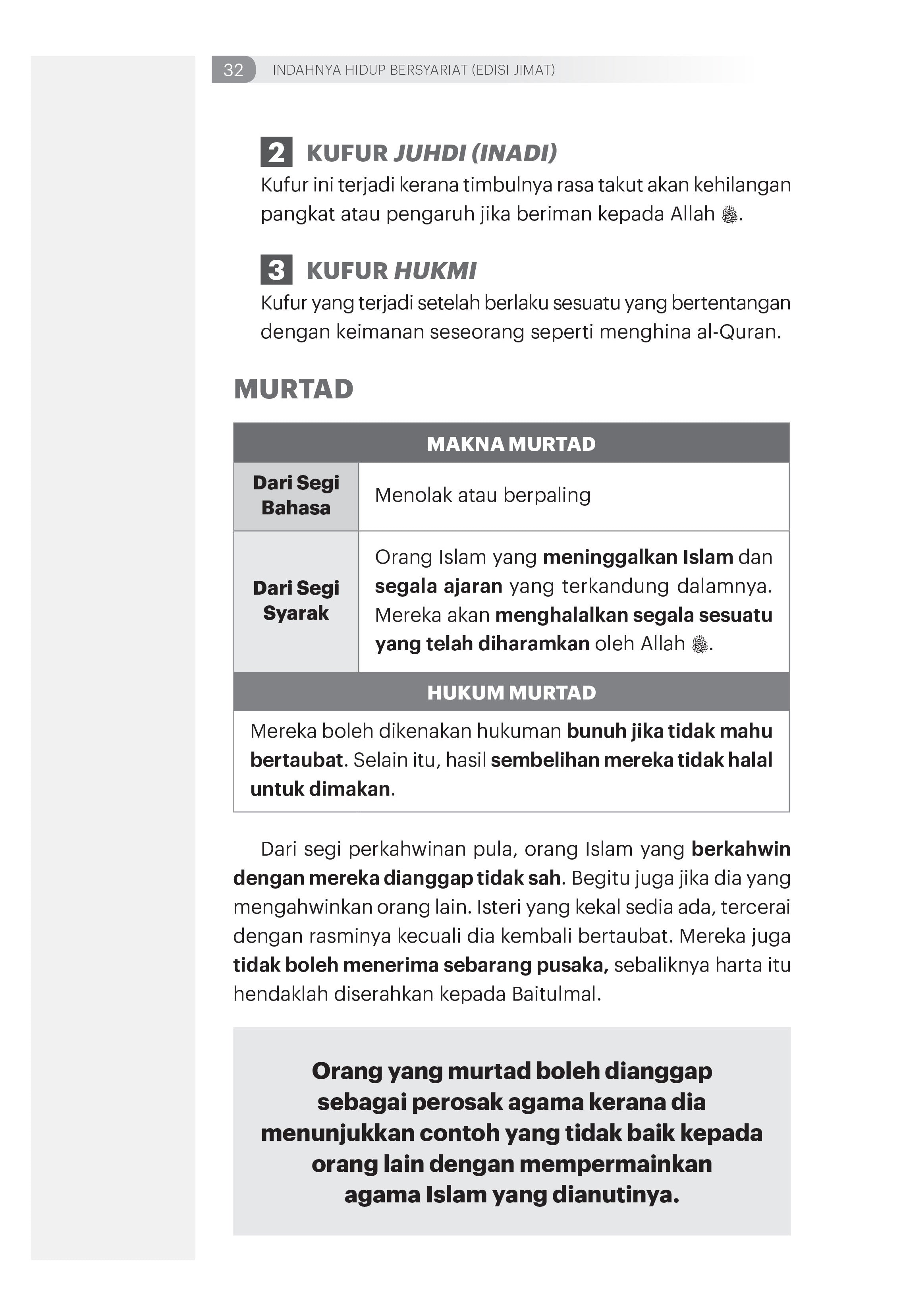 Indahnya Hidup Bersyariat (Edisi Jimat) - (TBBK1573)