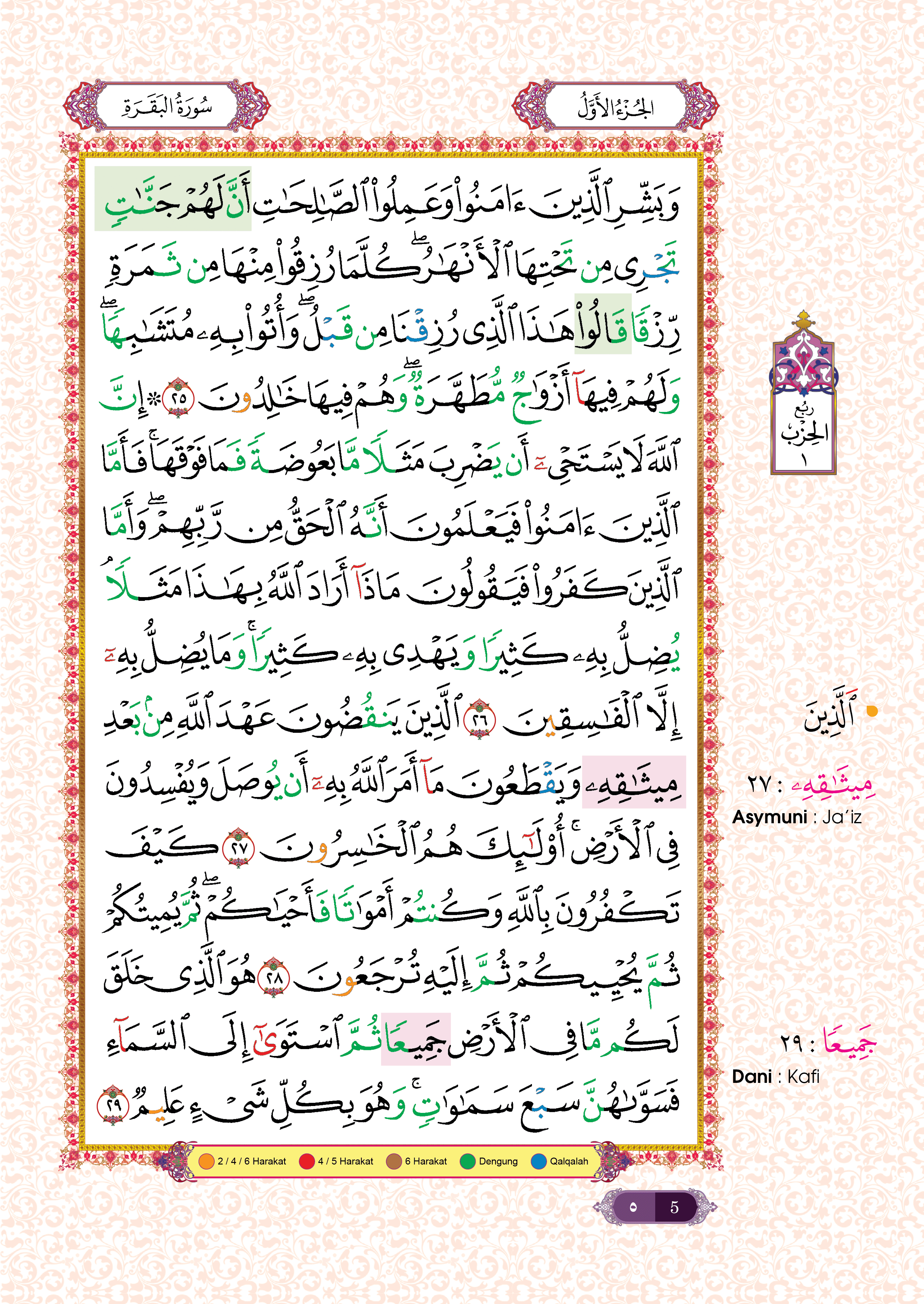 Al-Quran Al-Karim Tajwid Dan Waqaf & Ibtida’ An-Nibras Berserta Hukum Dan Rujukan (B4) - (TBAQ1047)