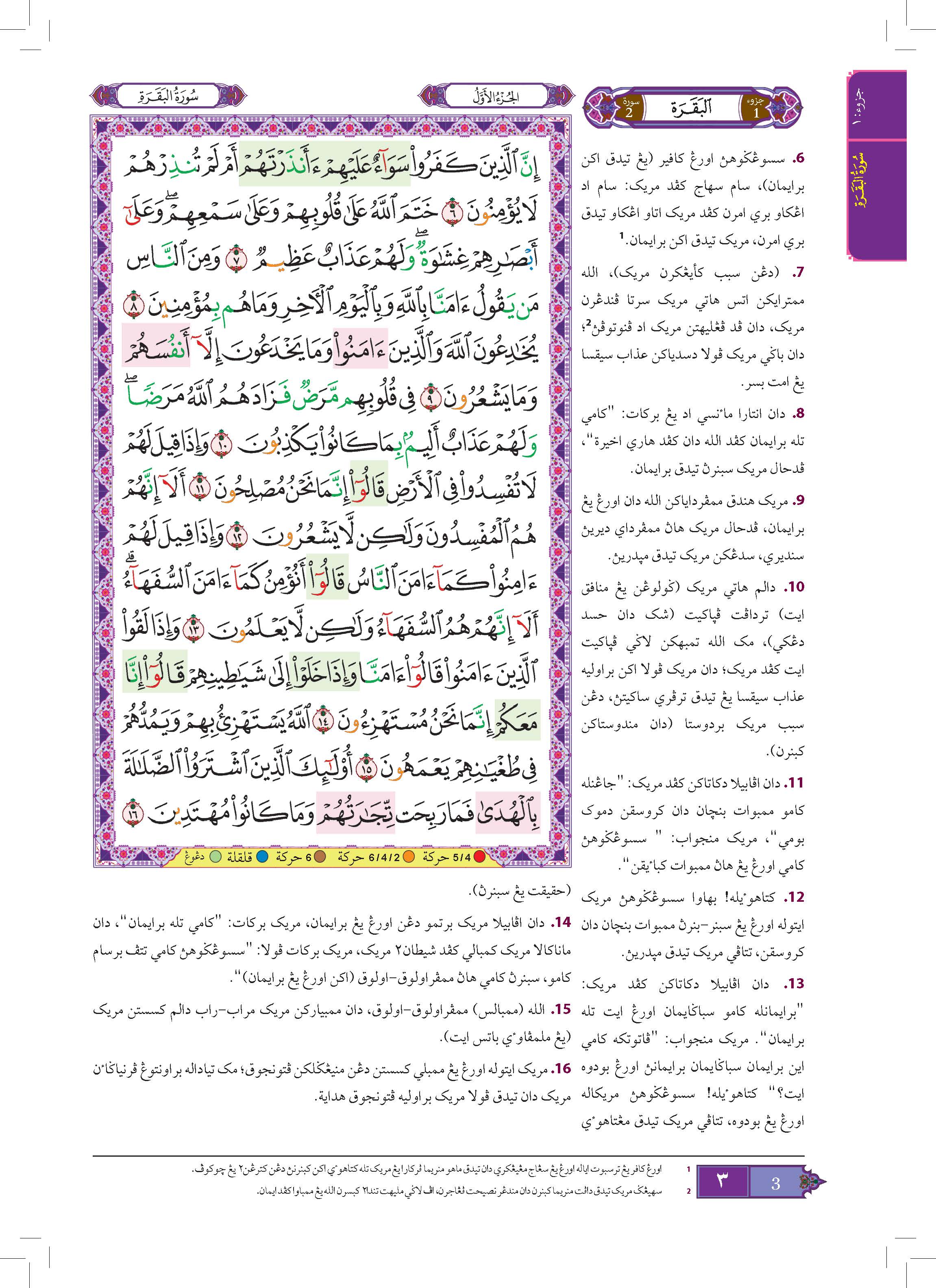 Al-Quran Al-Karim Tajwid Dan Terjemahan Al-Jawahir Berserta Panduan Waqaf & Ibtida' (A4) - (TBAQ1060)
