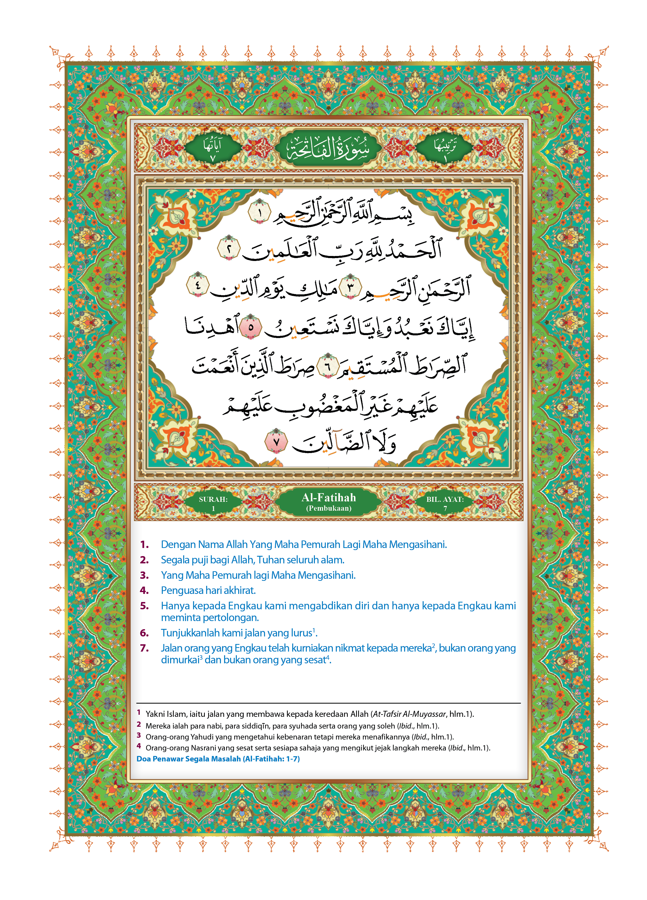 Al-Quran Al-Karim Dengan Terjemahan Al-Ghufran (A5) - (TBAQ1034)