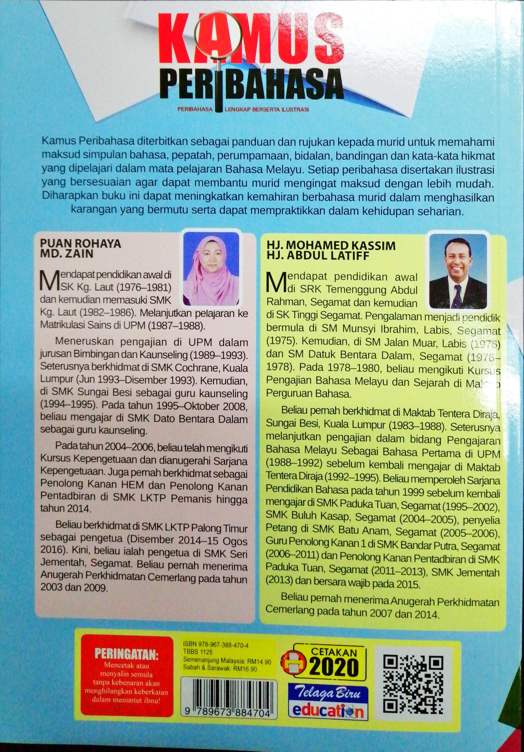 Kamus Peribahasa - (TBBS1125)