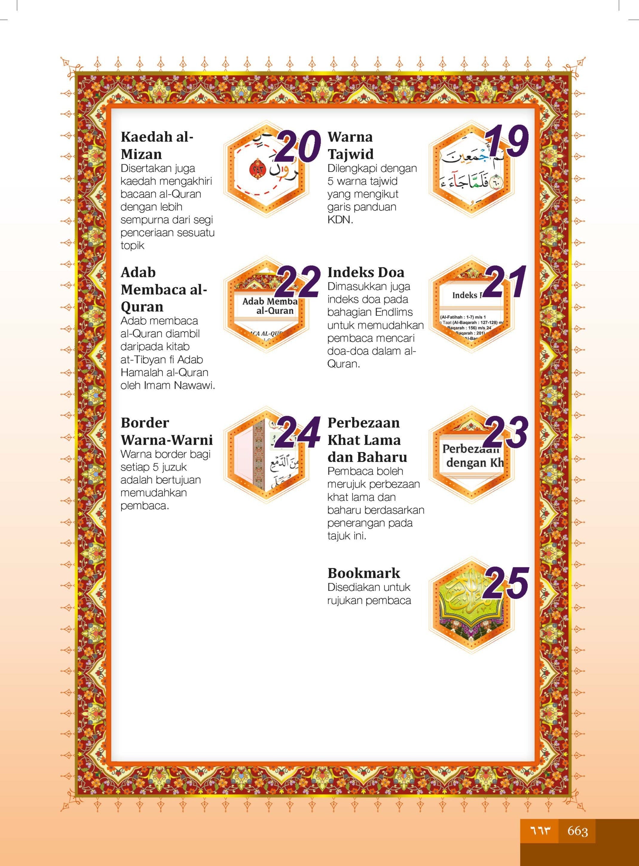 Al-Quran Al-Karim & Terjemahan Al-Ghufran (Zip Songket) (Tagging) (A5) - (TBAQ1054)