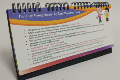 Flip Flap Jawi (Kad Stand) - (TBBM1001)