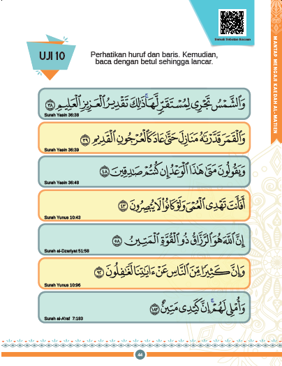 Mantap Mengaji : Kaedah Al-Matien - (TBBK1497)