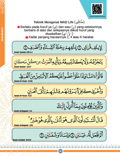 Mantap Mengaji : Kaedah Al-Matien - (TBBK1497)
