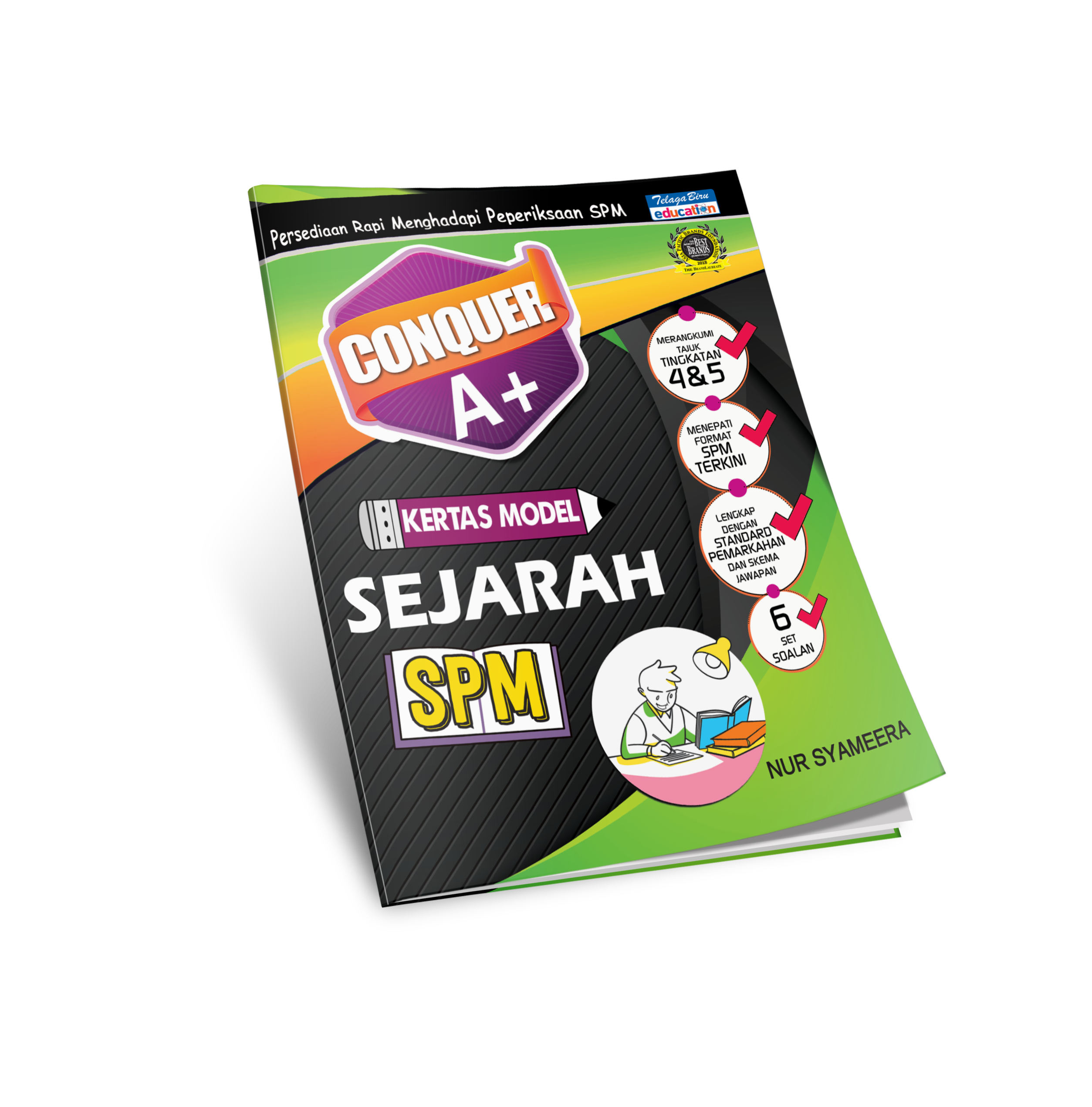 Conquer A+ Kertas Model Sejarah SPM - (TBBS1245)