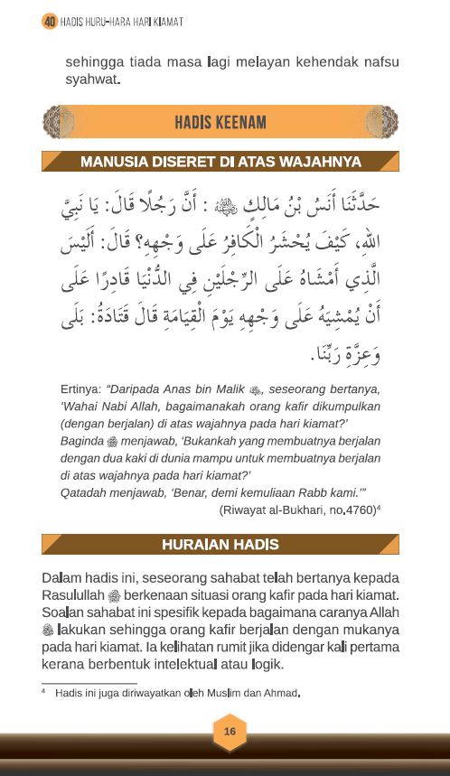 40 Hadis Huru Hara Kiamat - (TBBK1480)