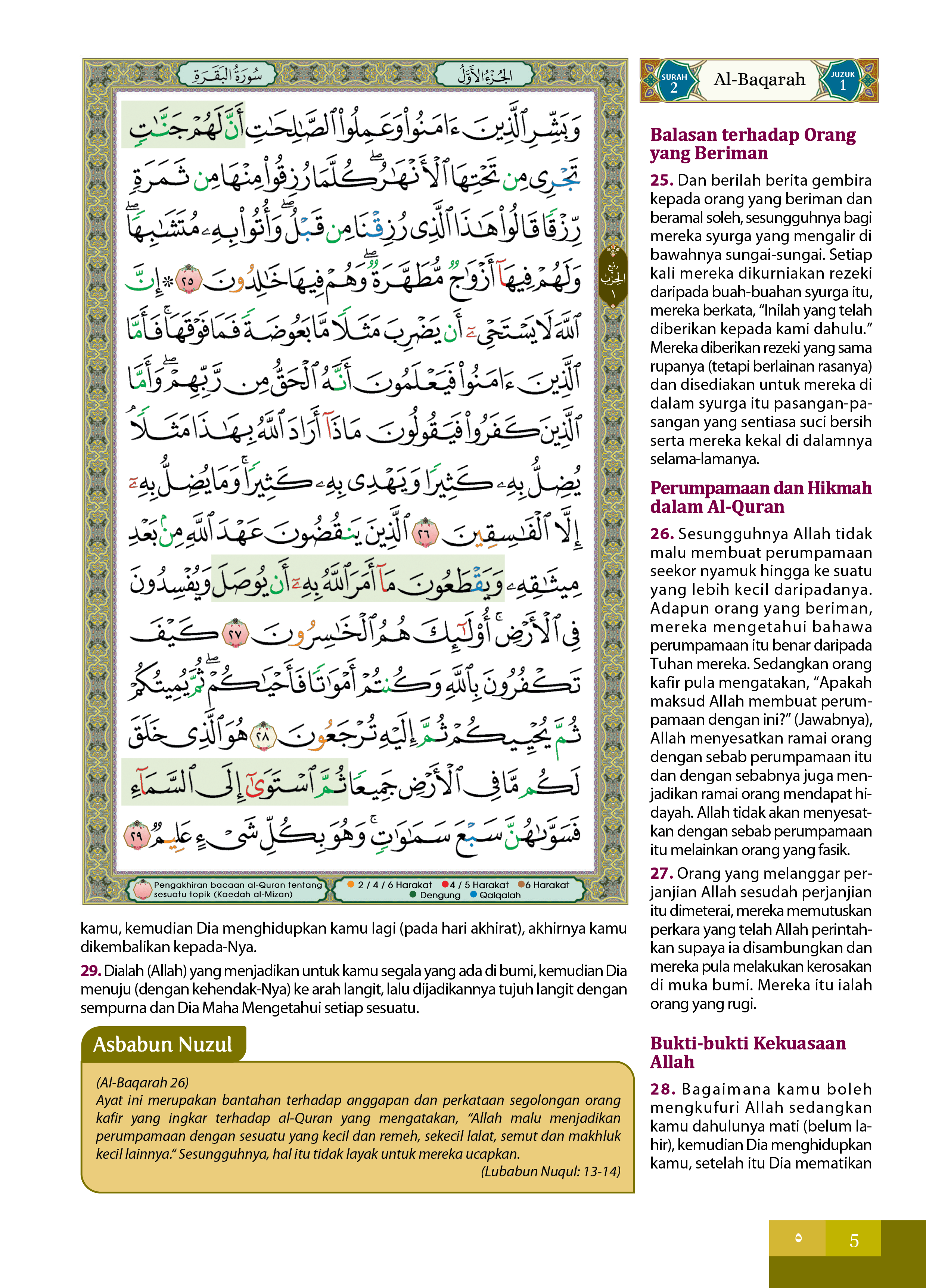 Al-Quran Al-Karim Dengan Terjemahan Al-Ghufran (A5) - (TBAQ1034)