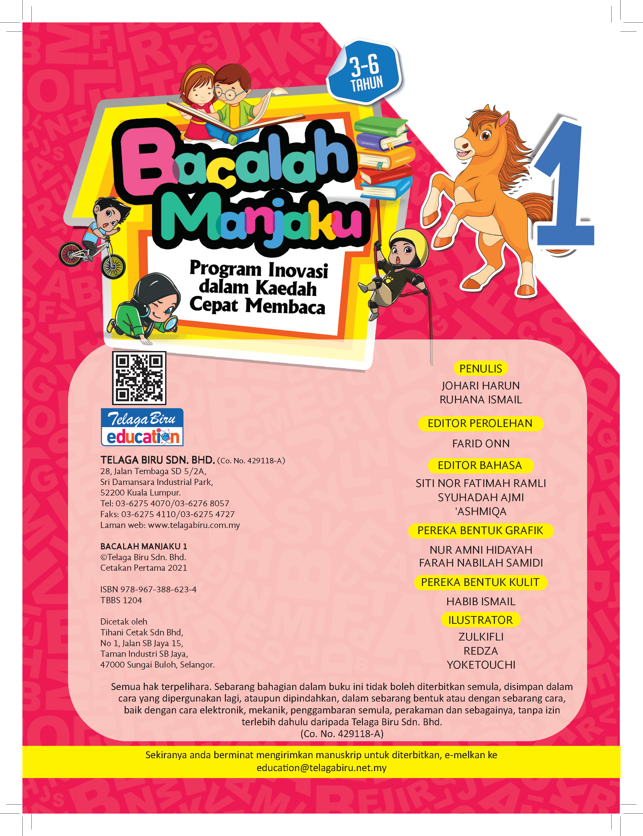 Bacalah Manjaku (Buku 1) - (TBBS1204)