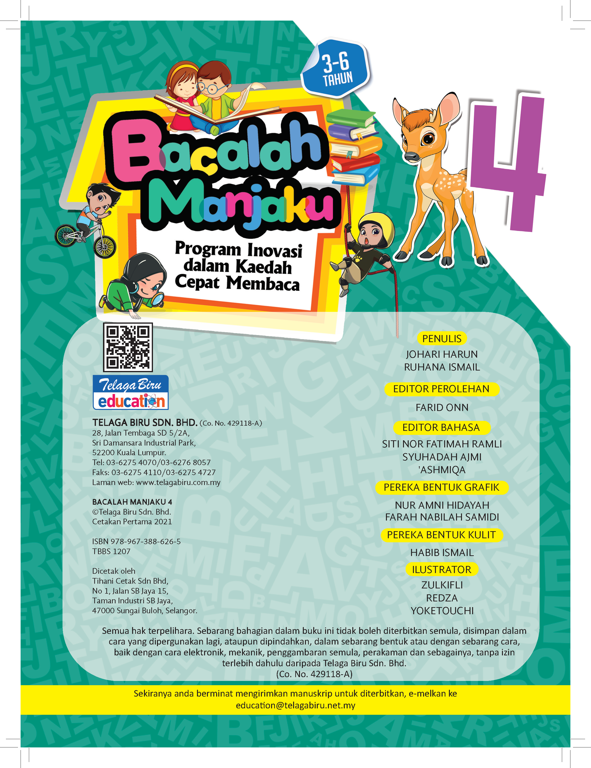 Bacalah Manjaku (Buku 4) - (TBBS1207)