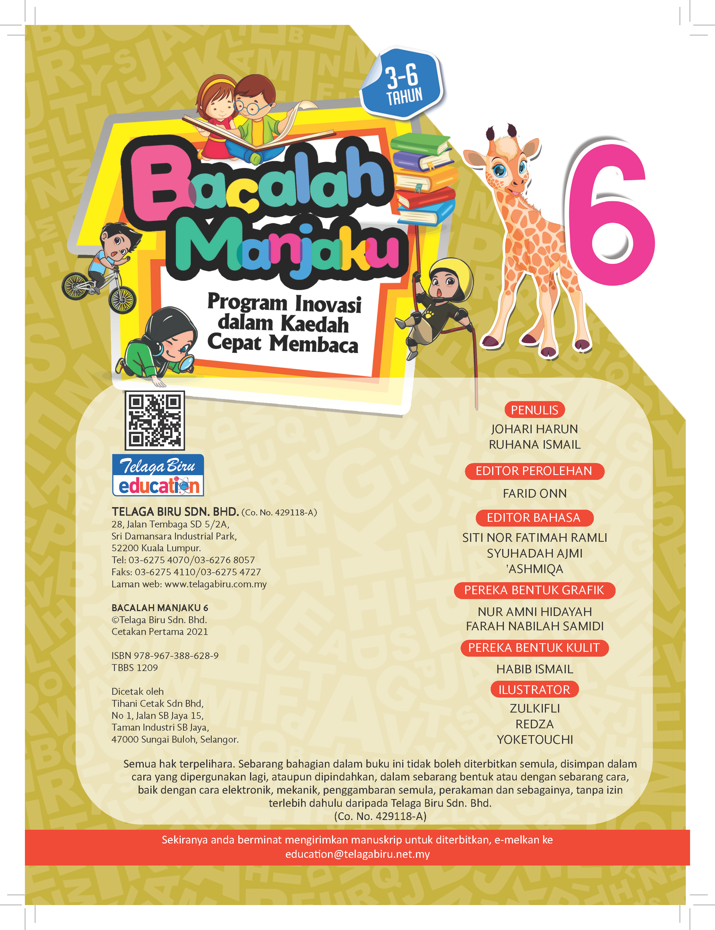 Bacalah Manjaku (Buku 6) - (TBBS1209)