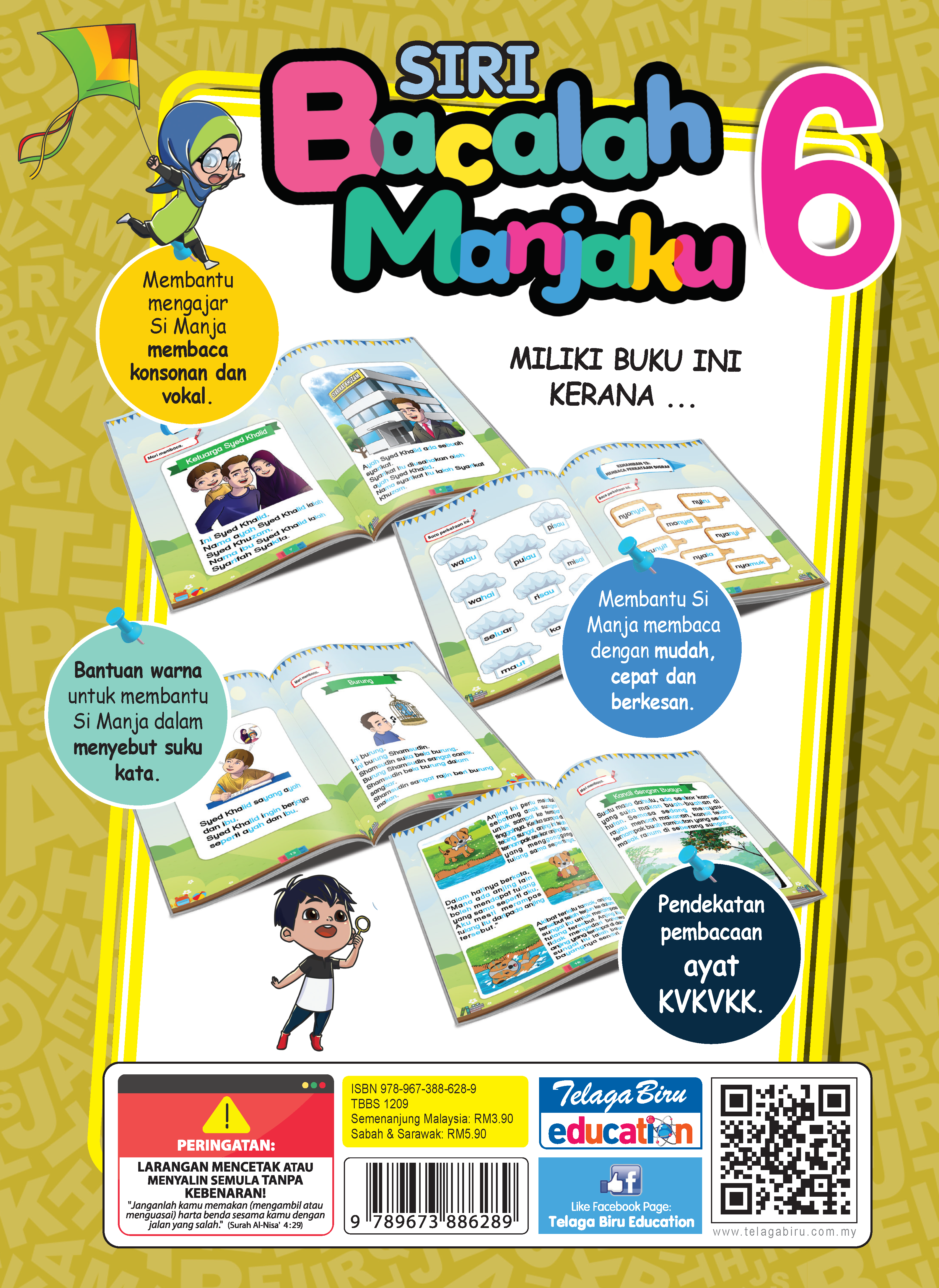 Bacalah Manjaku (Buku 6) - (TBBS1209)