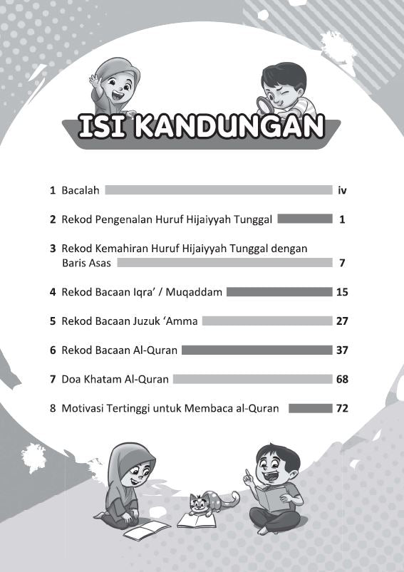 Buku Rekod Mengaji - (TBBK1479)