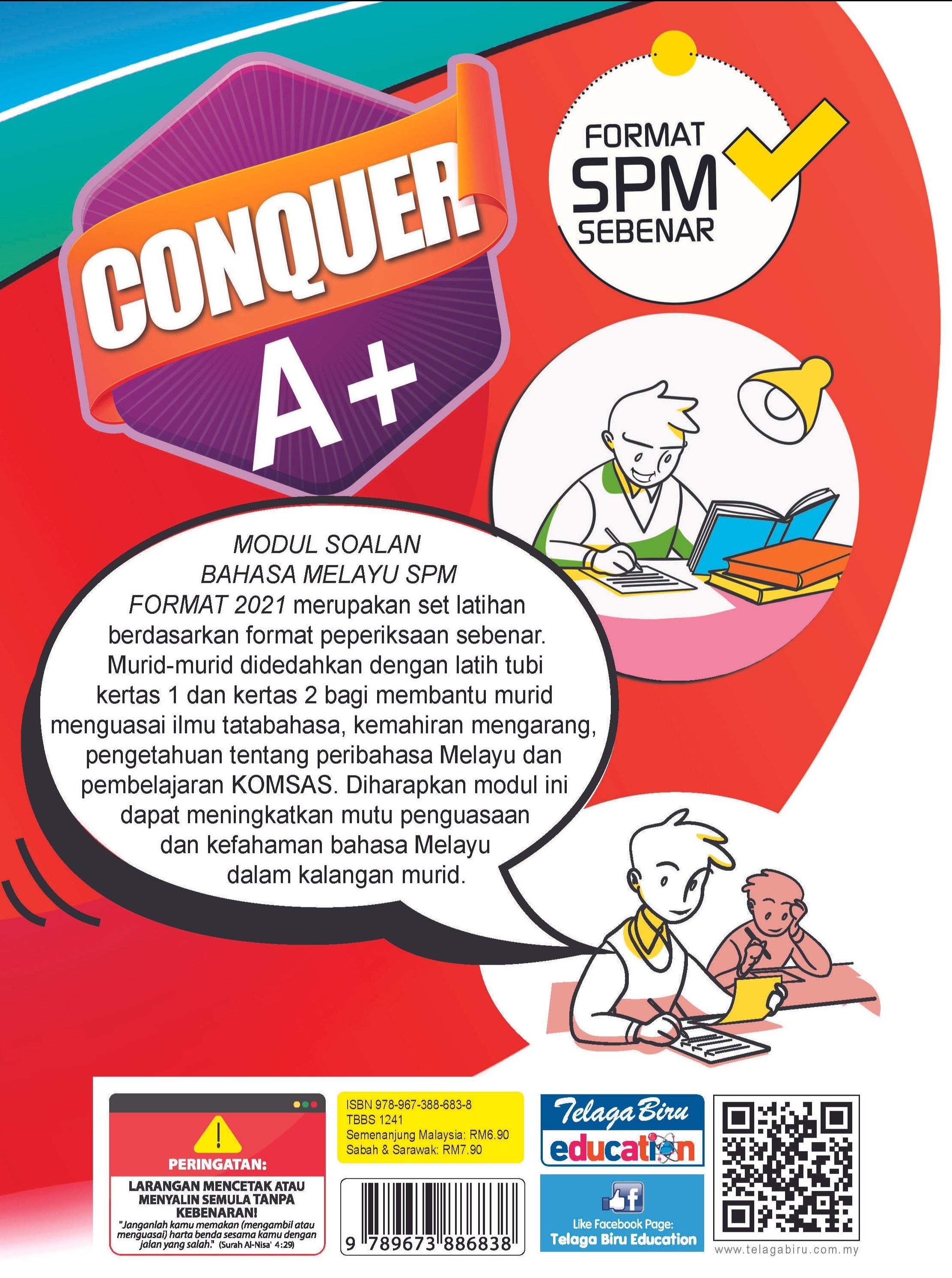 Modul Soalan Bahasa Melayu SPM Format 2021 - (TBBS1241)