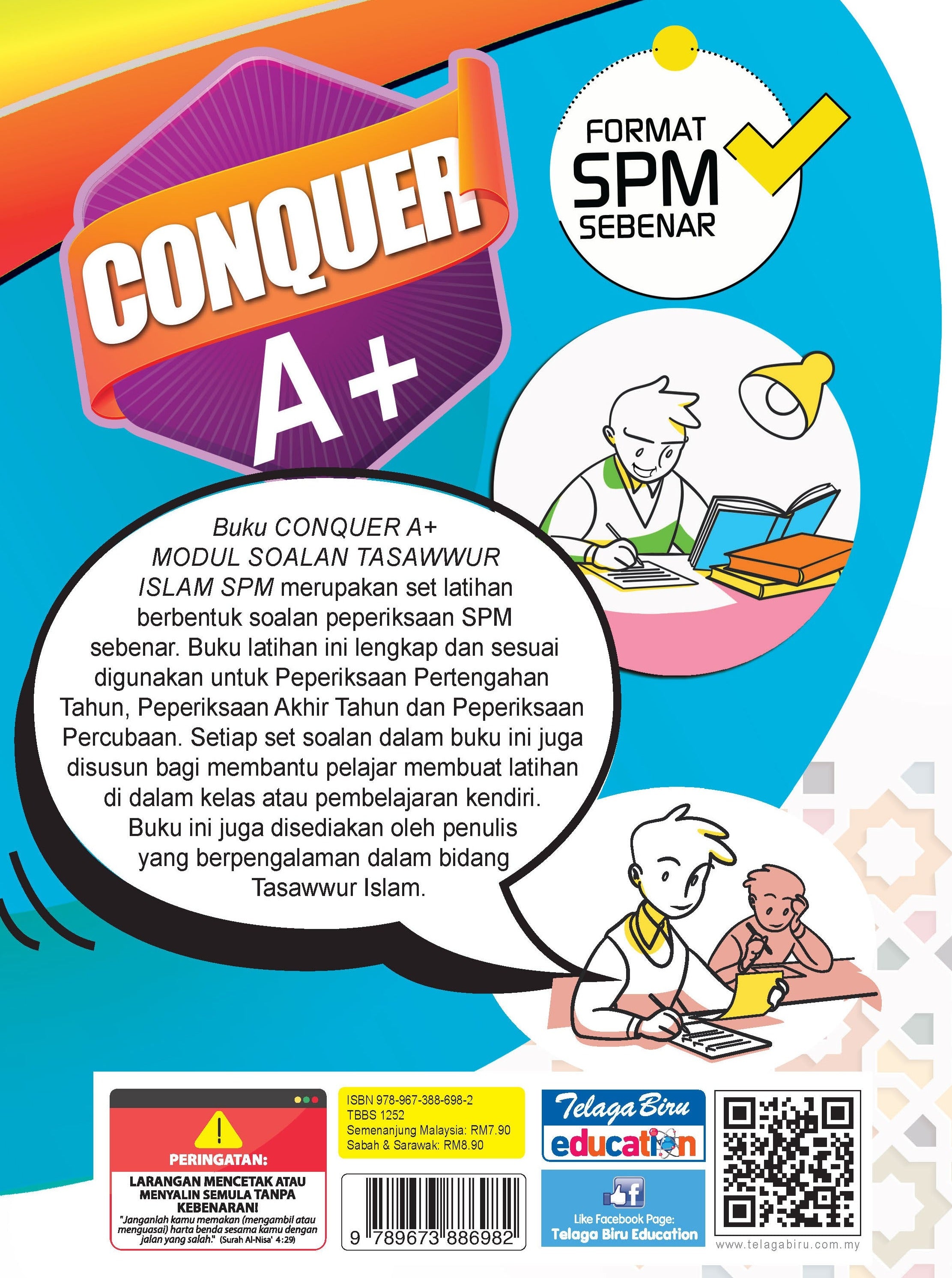 Conquer A+ Modul Soalan Tasawwur Islam SPM - (TBBS1252)