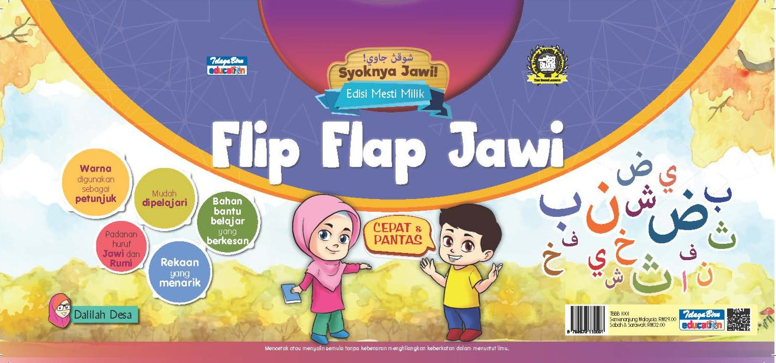 Flip Flap Jawi (Kad Stand) - (TBBM1001)