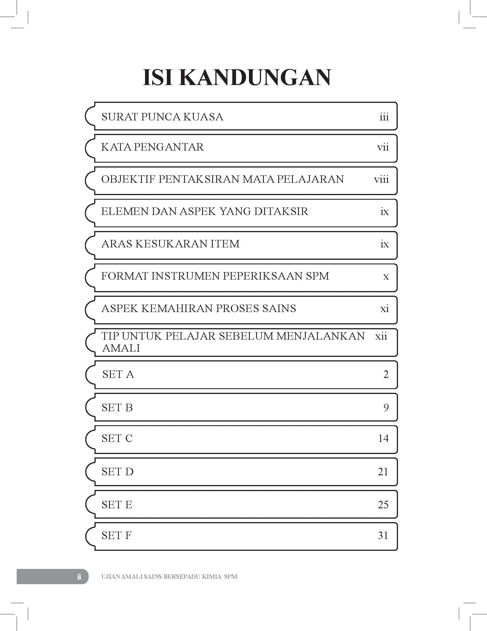 Conquer A+ Ujian Amali Sains Bersepadu Kimia SPM - (TBBS1303)