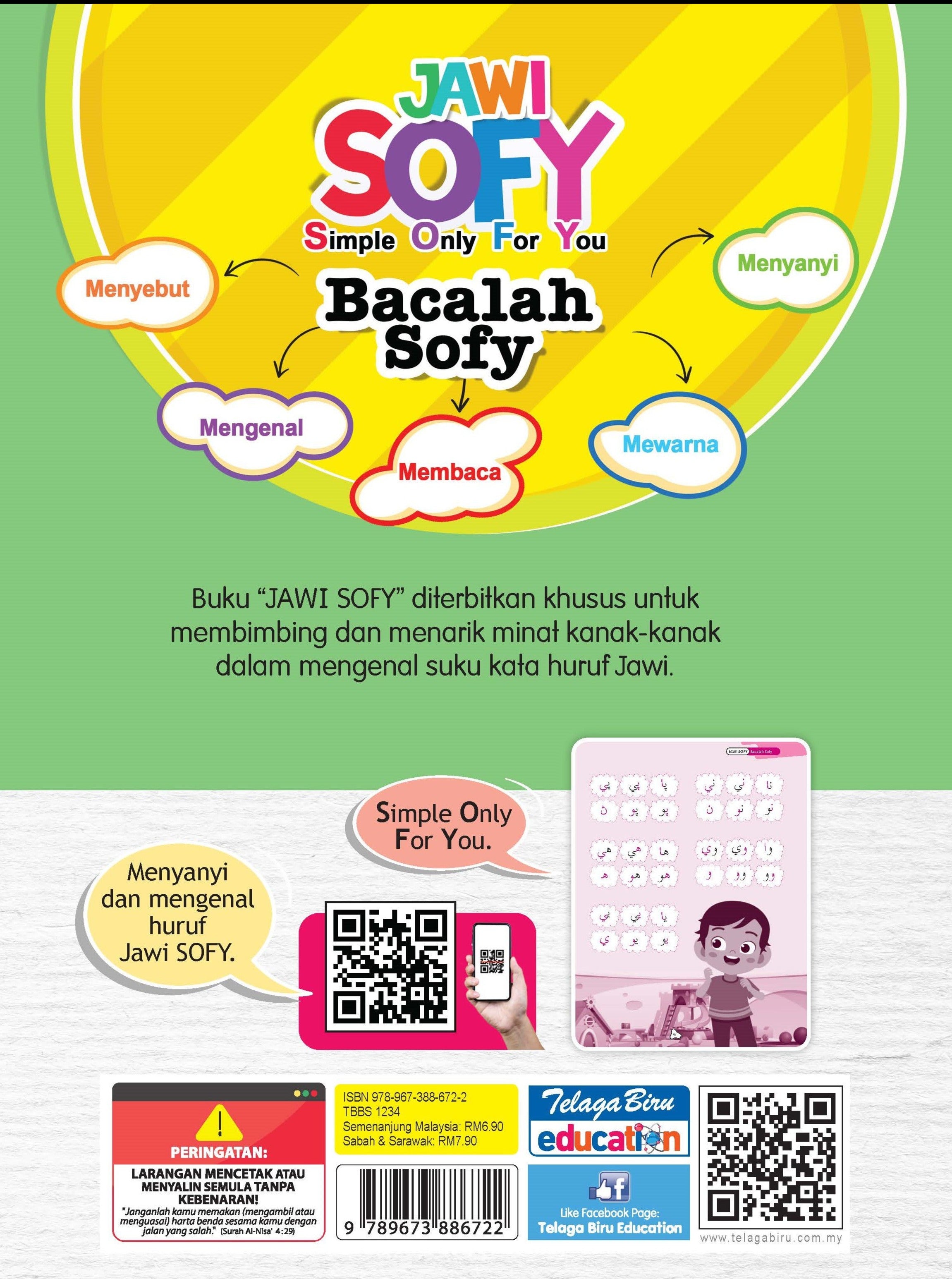 Jawi Sofy - Bacalah Sofy - (TBBS1234)