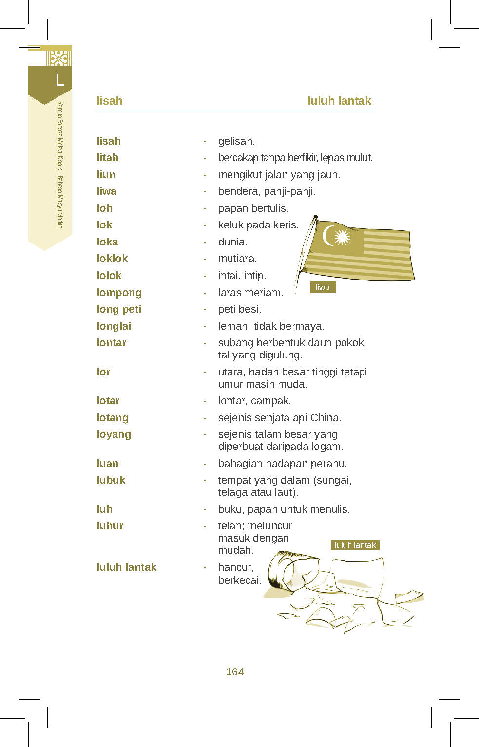Kamus Bahasa Melayu Klasik - Bahasa Melayu Moden (TBBS1037)