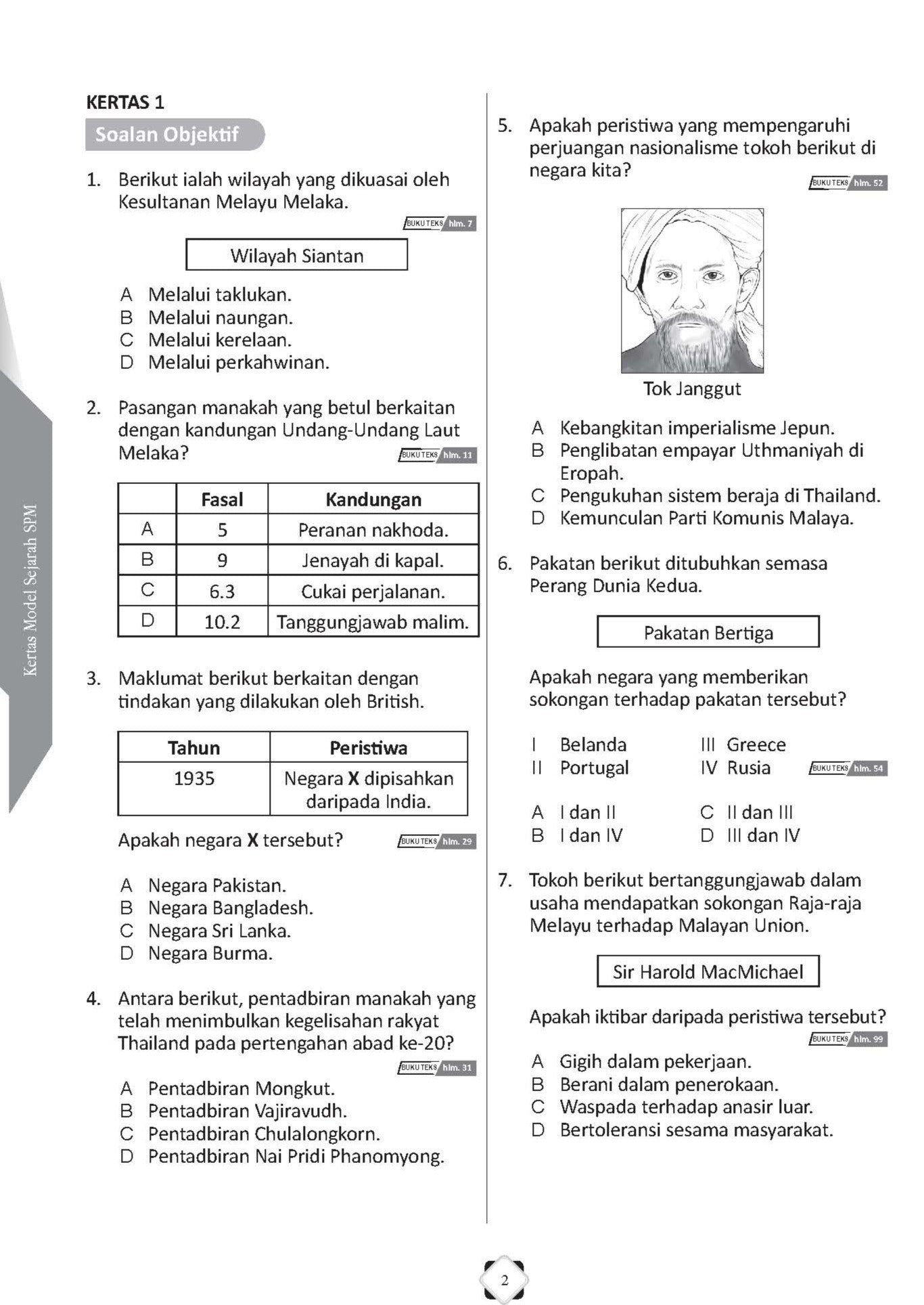 Conquer A+ Kertas Model Sejarah SPM - (TBBS1245)