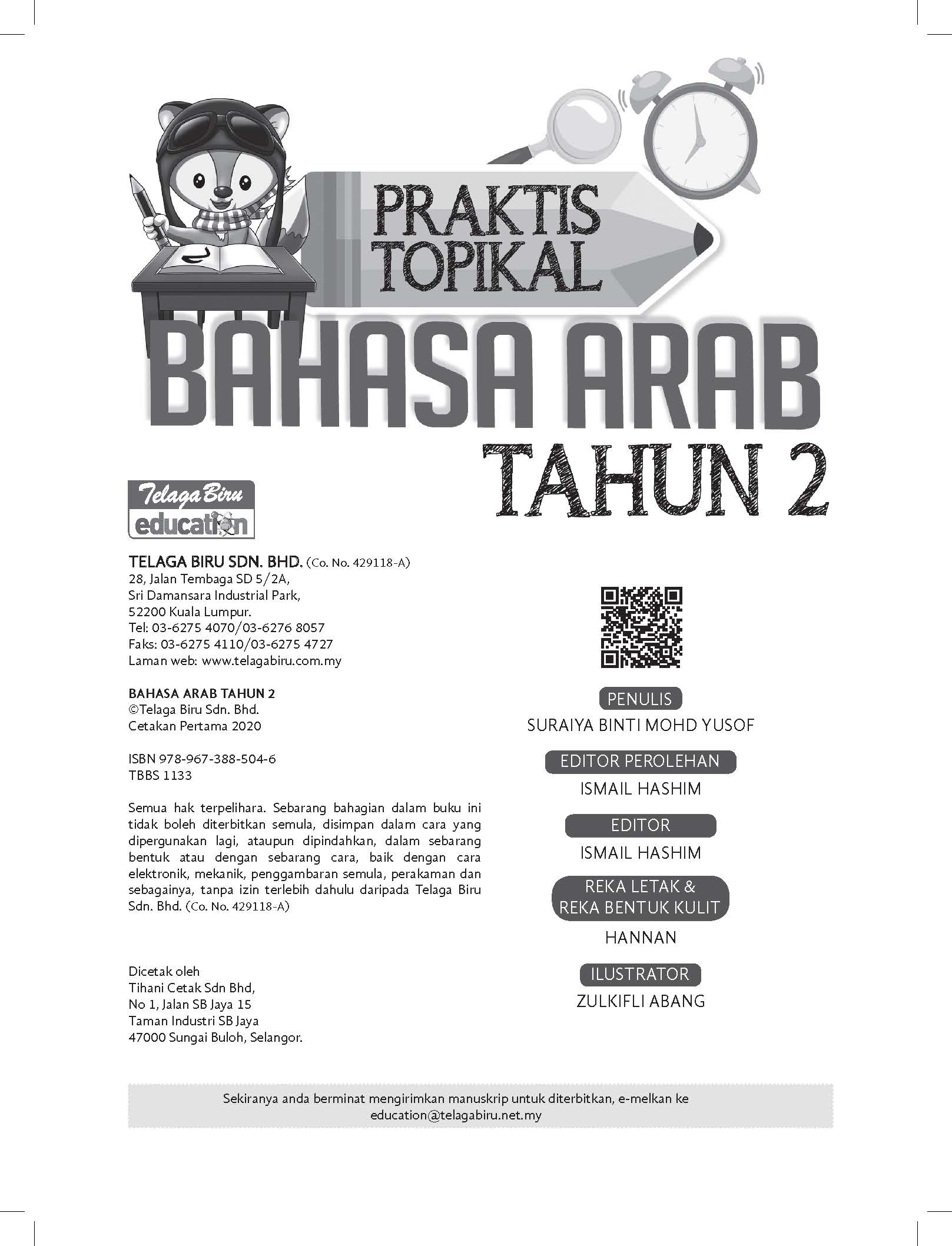 Praktis Topikal Bahasa Arab (Tahun 2) - (TBBS1133)