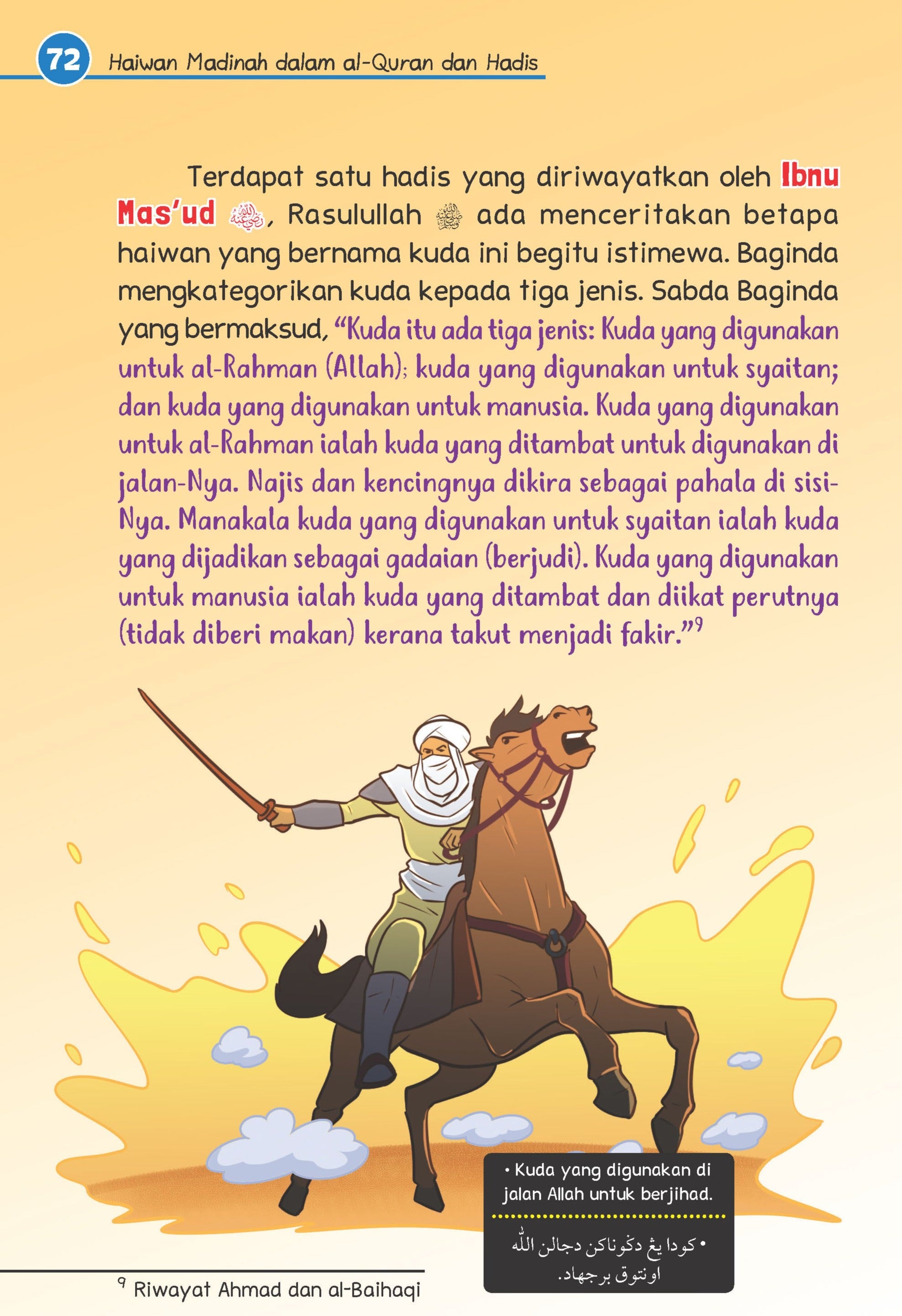 Haiwan Madinah Dalam Al-Quran Dan Hadis - (TBBK1523)