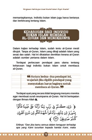 Ringkasan Dalam Kehidupan Awal Muallaf - (TBBK1506)