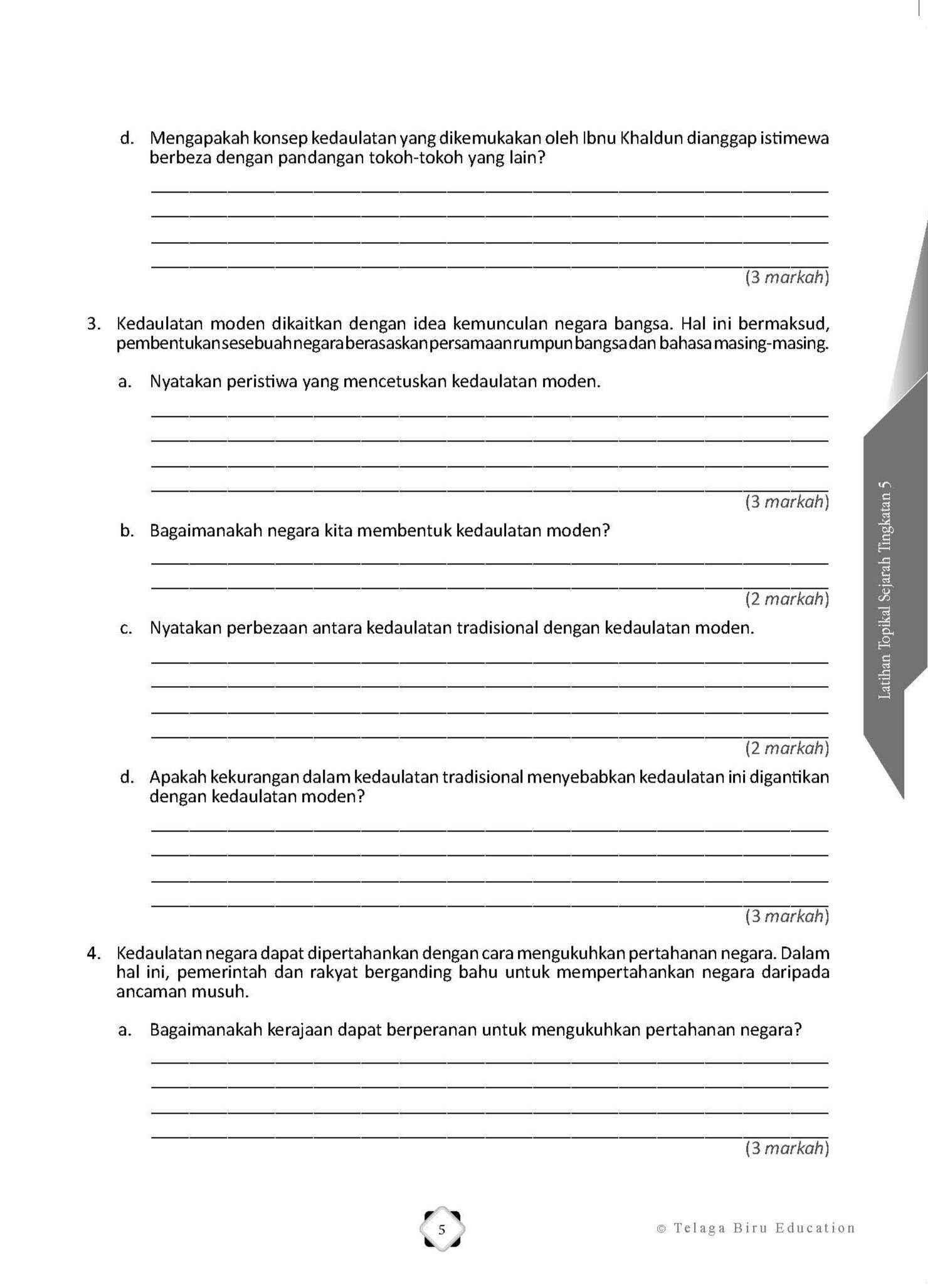 Maximum Practice Latihan Topikal Sejarah Tingkatan 5 - (TBBS1271)