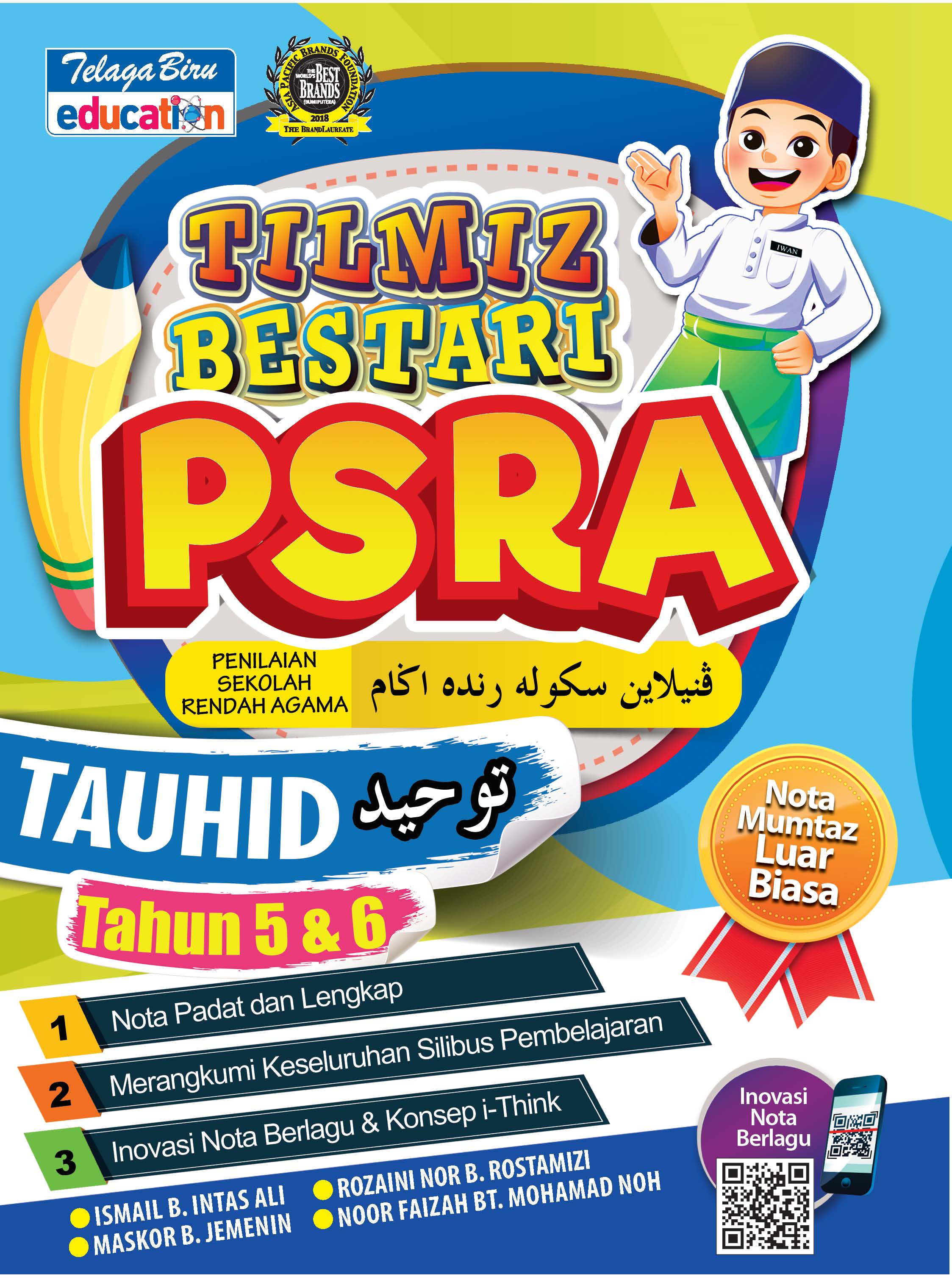 Tilmiz Bestari PSRA Tauhid Tahun 5 & 6 - (TBBS1150)