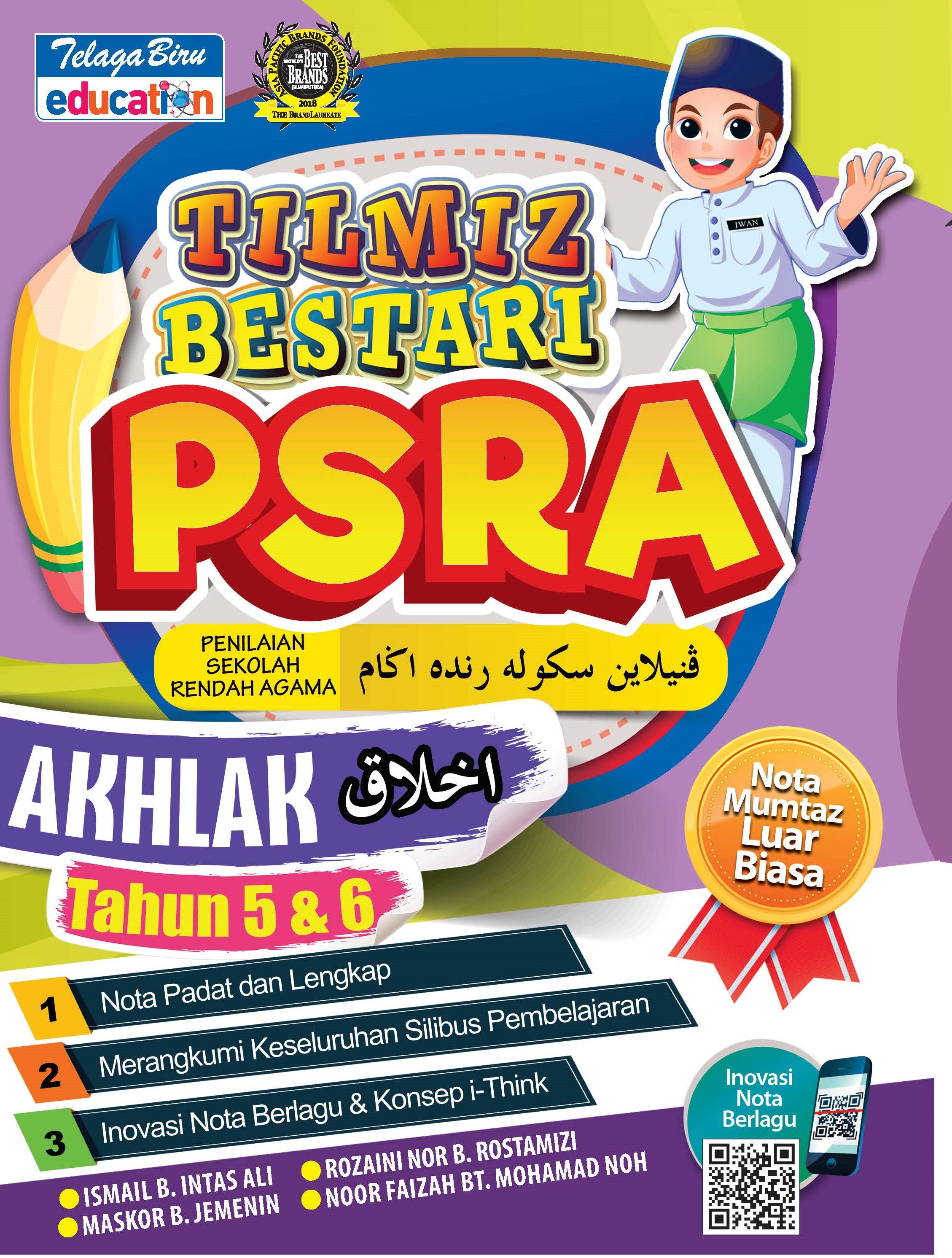 Tilmiz Bestari PSRA Akhlak Tahun 5 & 6 - (TBBS1151)