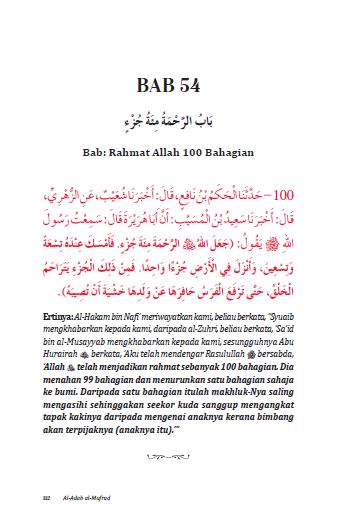 Kitab Terjemahan Al-Adab Al-Mufrad - (TBBK1499)