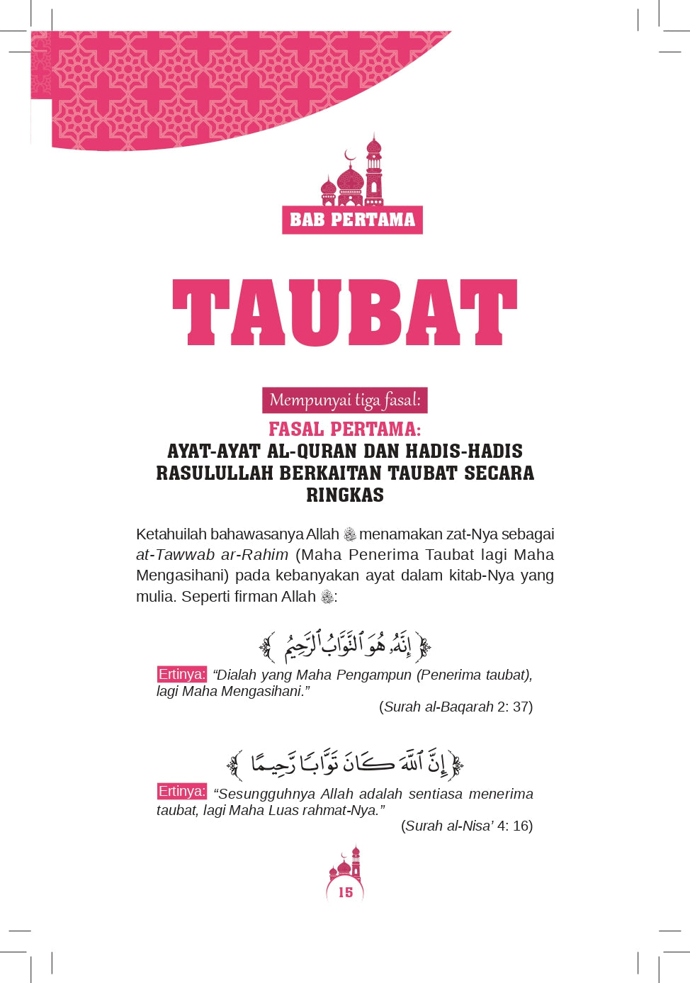 Amalan penghapus Dosa (Cover Baharu) - (TBBK1545)