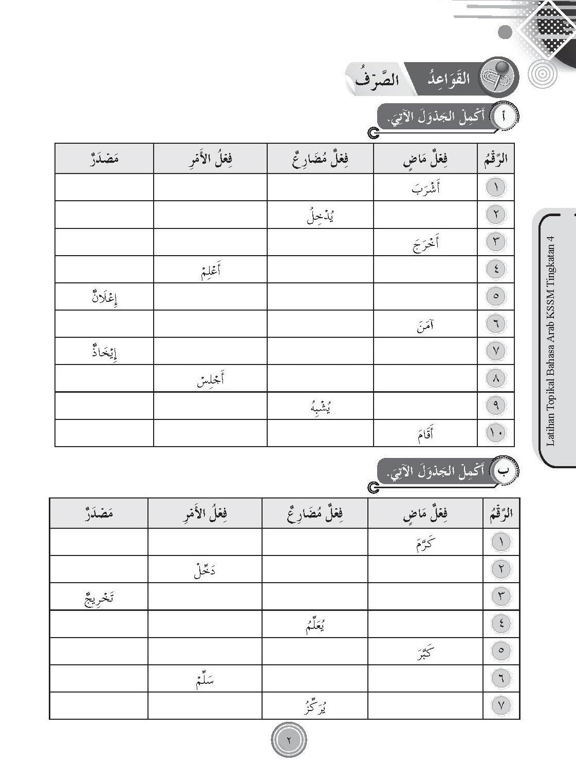 Maximum Practice SPM Latihan Topikal Bahasa Arab Tingkatan 4 - (TBBS1230)