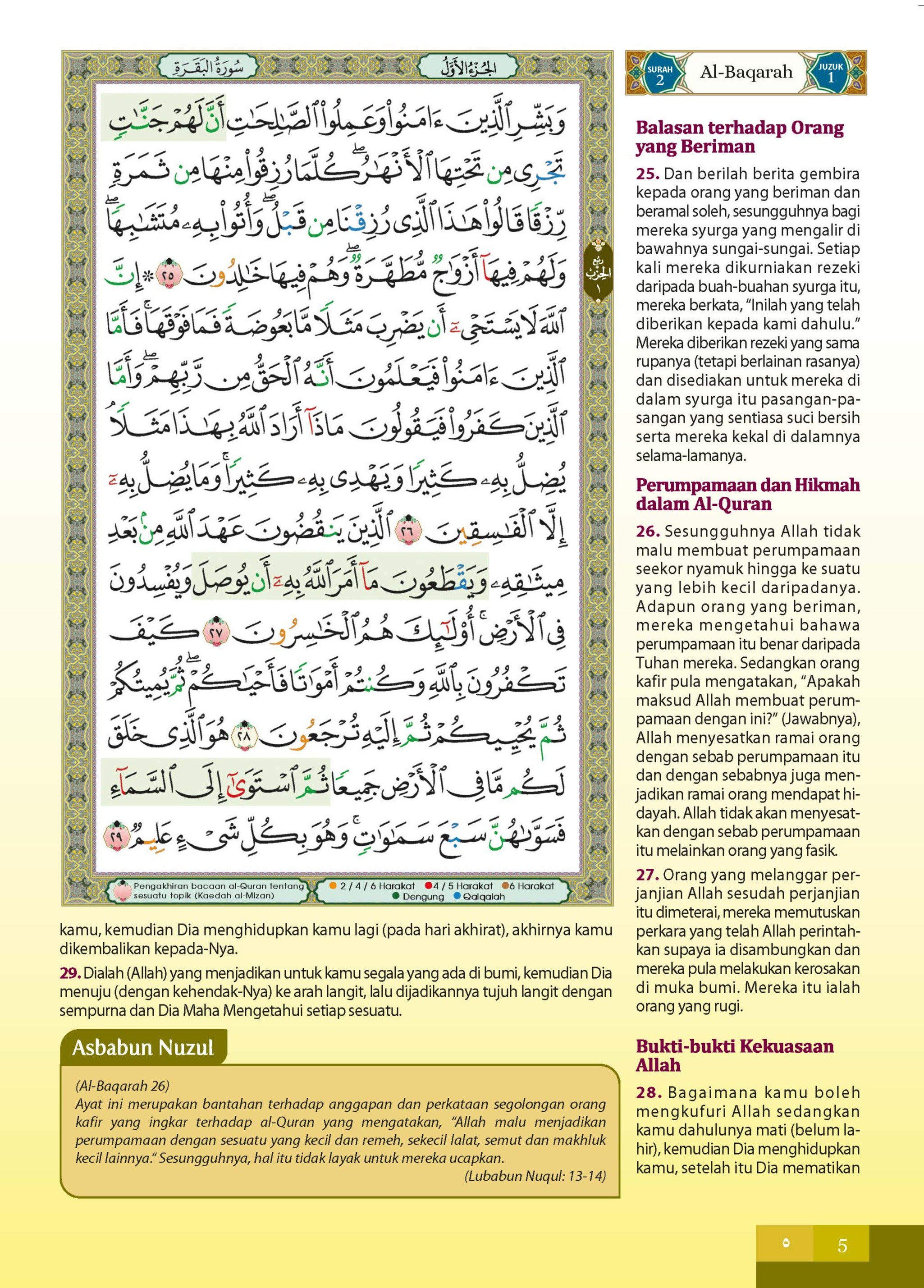 Al-Quran Al-Karim & Terjemahan Al-Ghufran (Zip Songket) (A5) - (TBAQ1051)