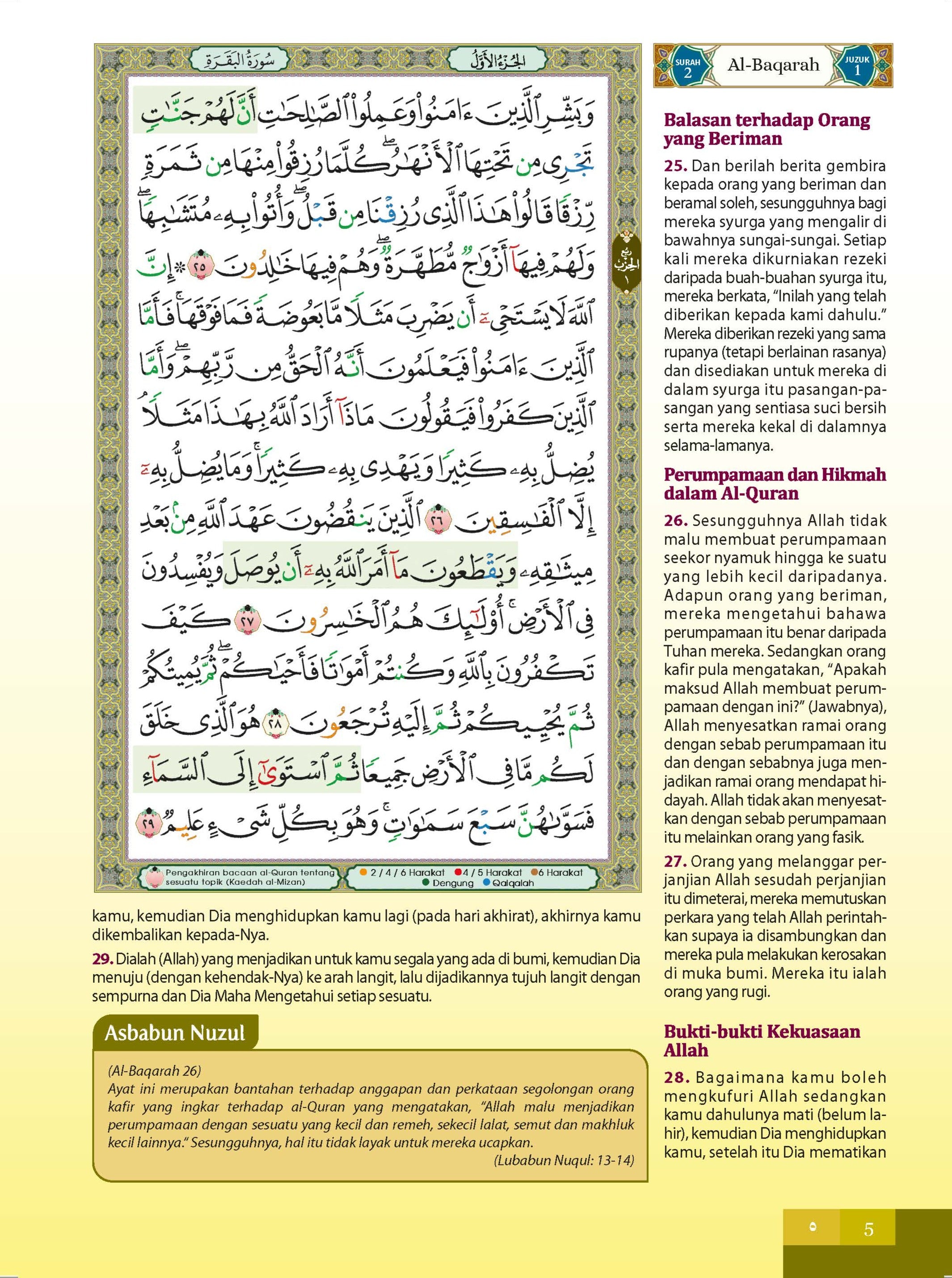Al-Quran Al-Karim & Terjemahan Al-Ghufran (Diari Batik) (A5) - (TBAQ1052)