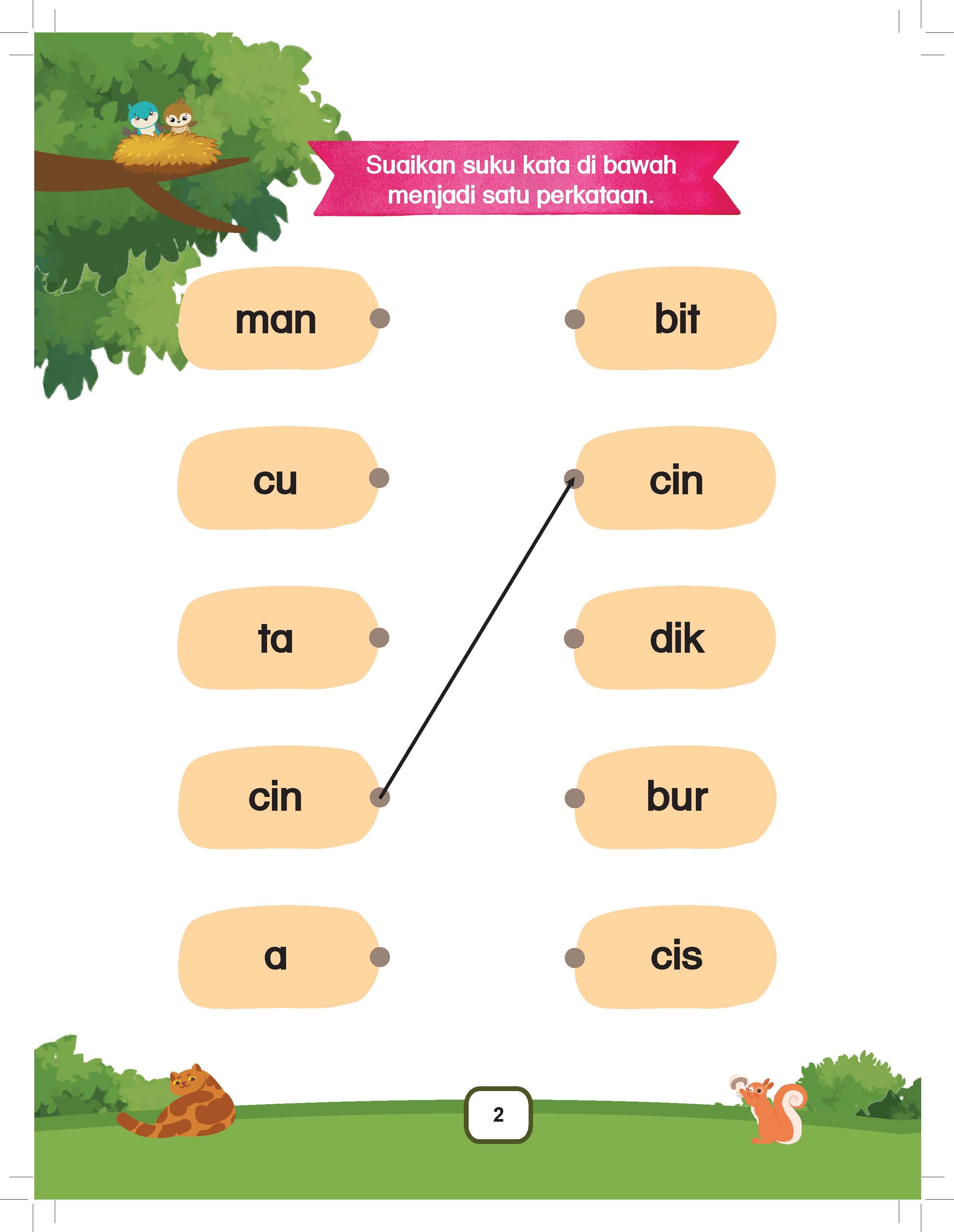 Bacalah Manjaku (Buku Aktiviti 4) - (TBBS1293)
