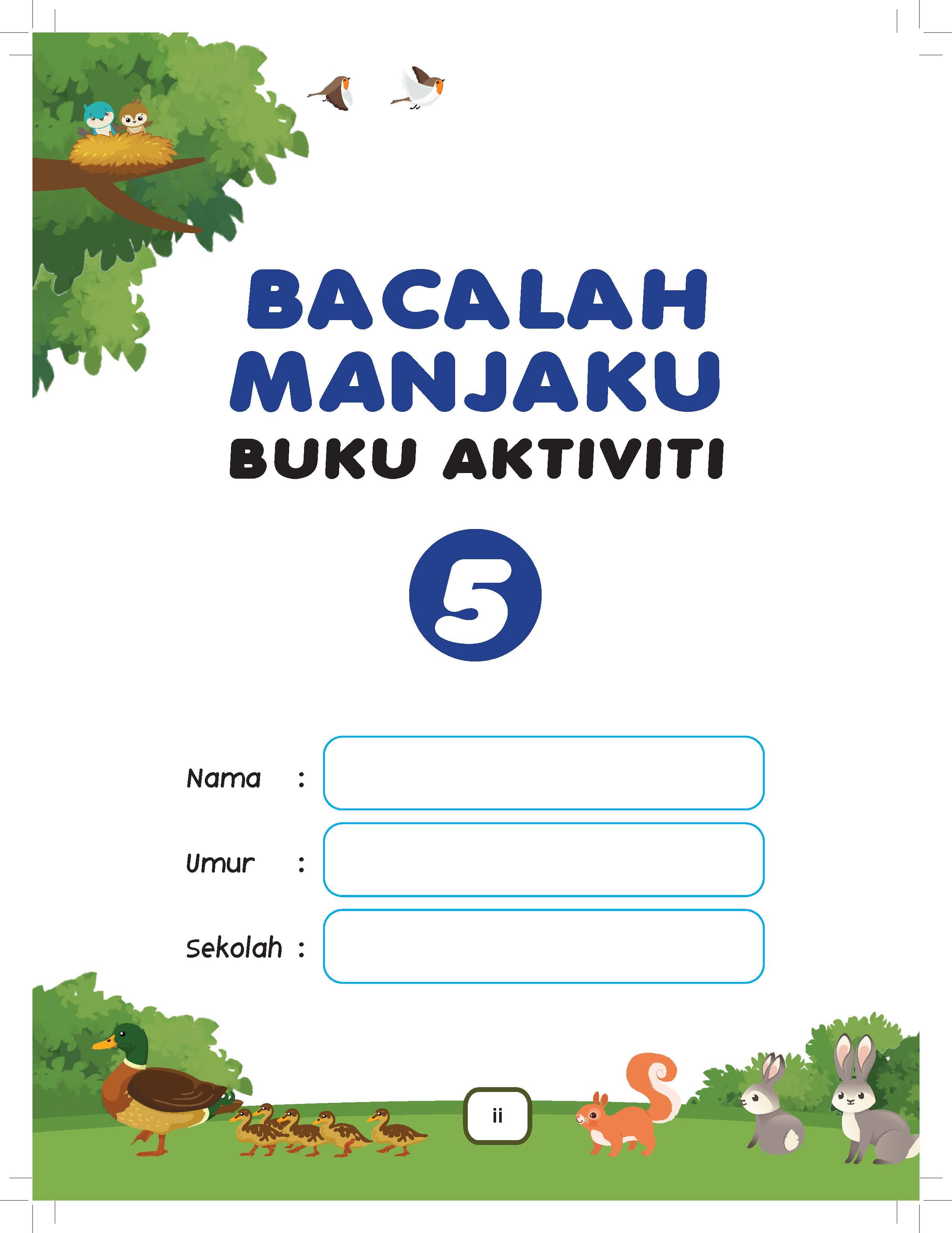 Bacalah Manjaku (Buku Aktiviti 5) - (TBBS1294)