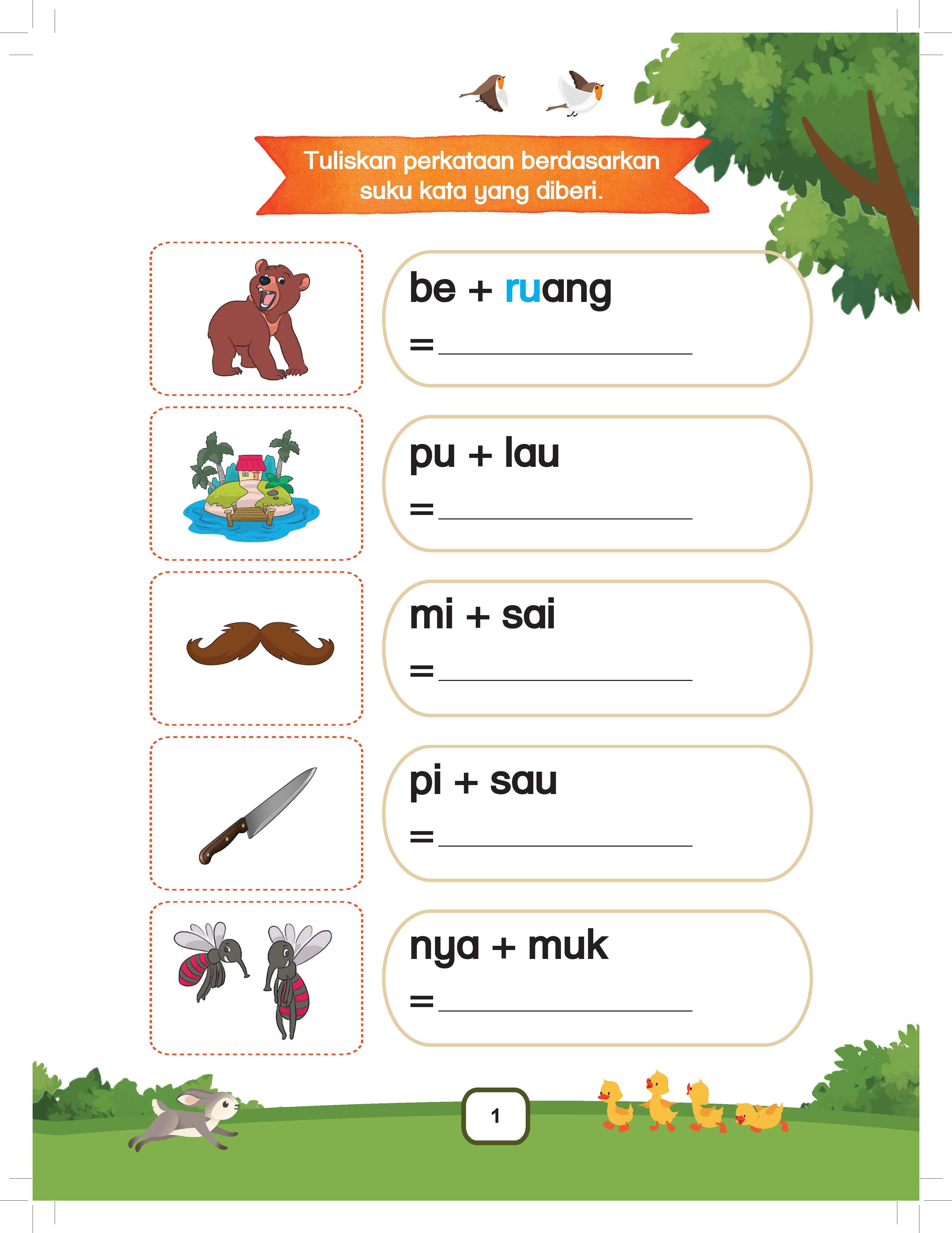 Bacalah Manjaku (Buku Aktiviti 6) - (TBBS1295)