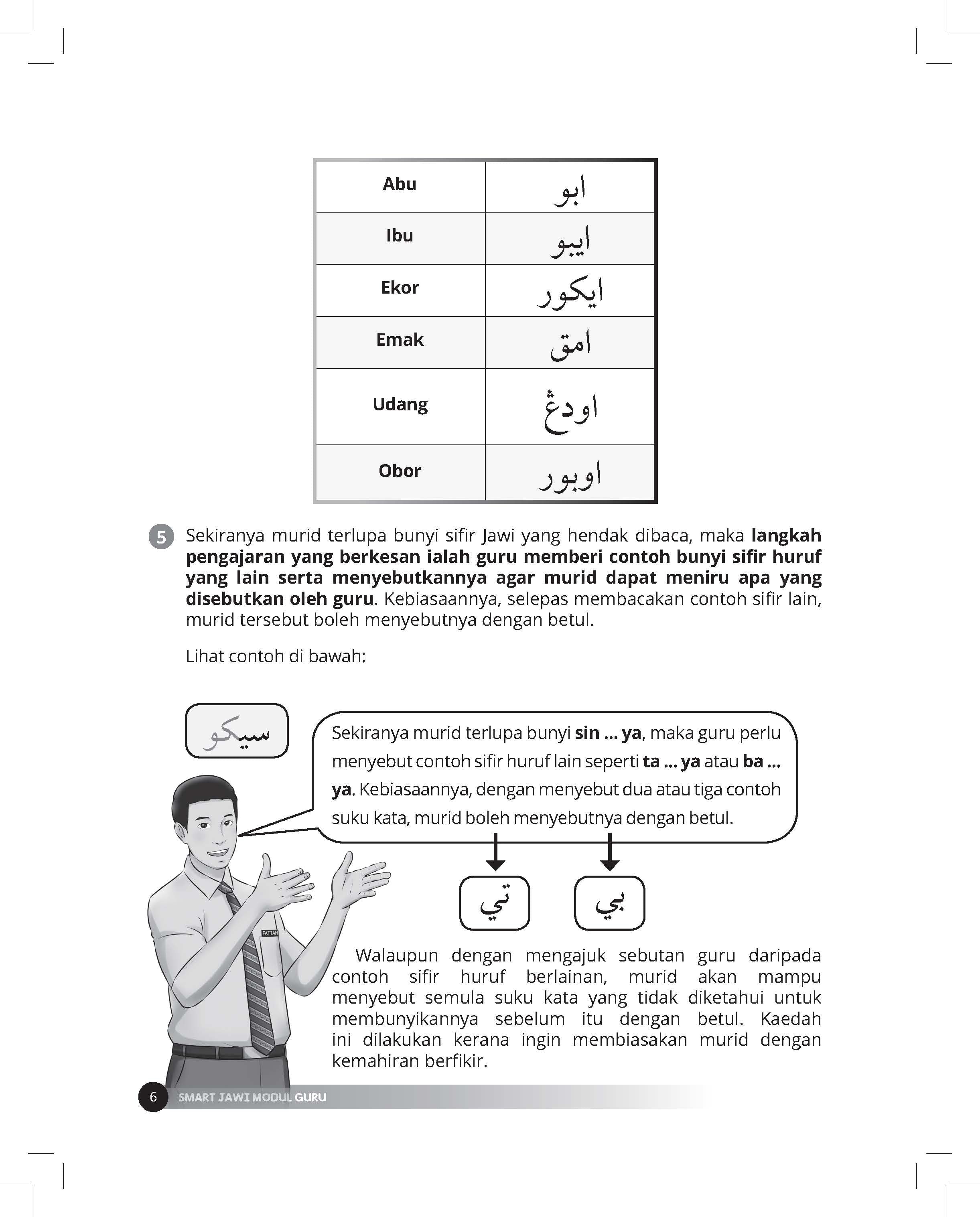 Smart Jawi - Kaedah BDN Baca Dengan Nombor (Modul Guru) - (TBBS1076)