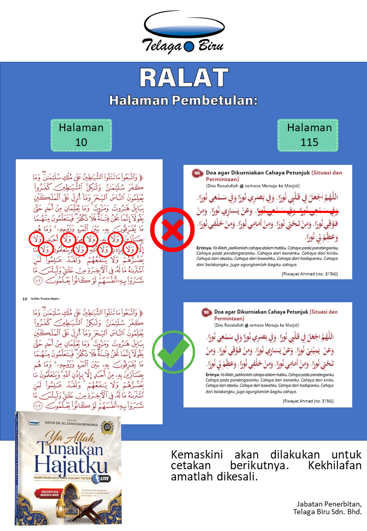 Ya Allah, Tunaikan Hajatku - (TBBK1514)