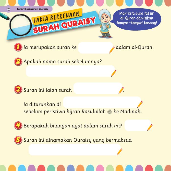 Tafsir Mini Surah Quraisy - (TBBK1472)