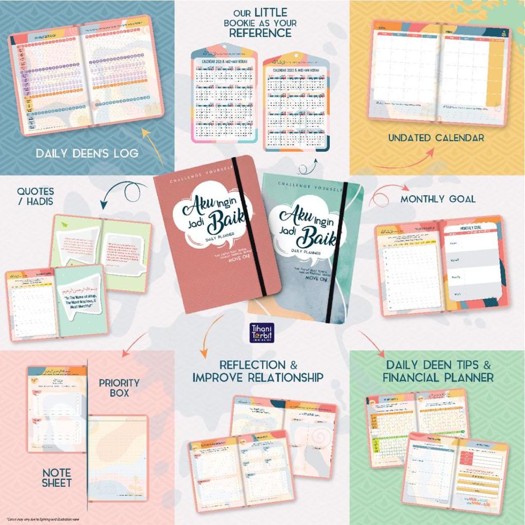 Planner Aku Ingin Jadi Baik - (TBTC1001)