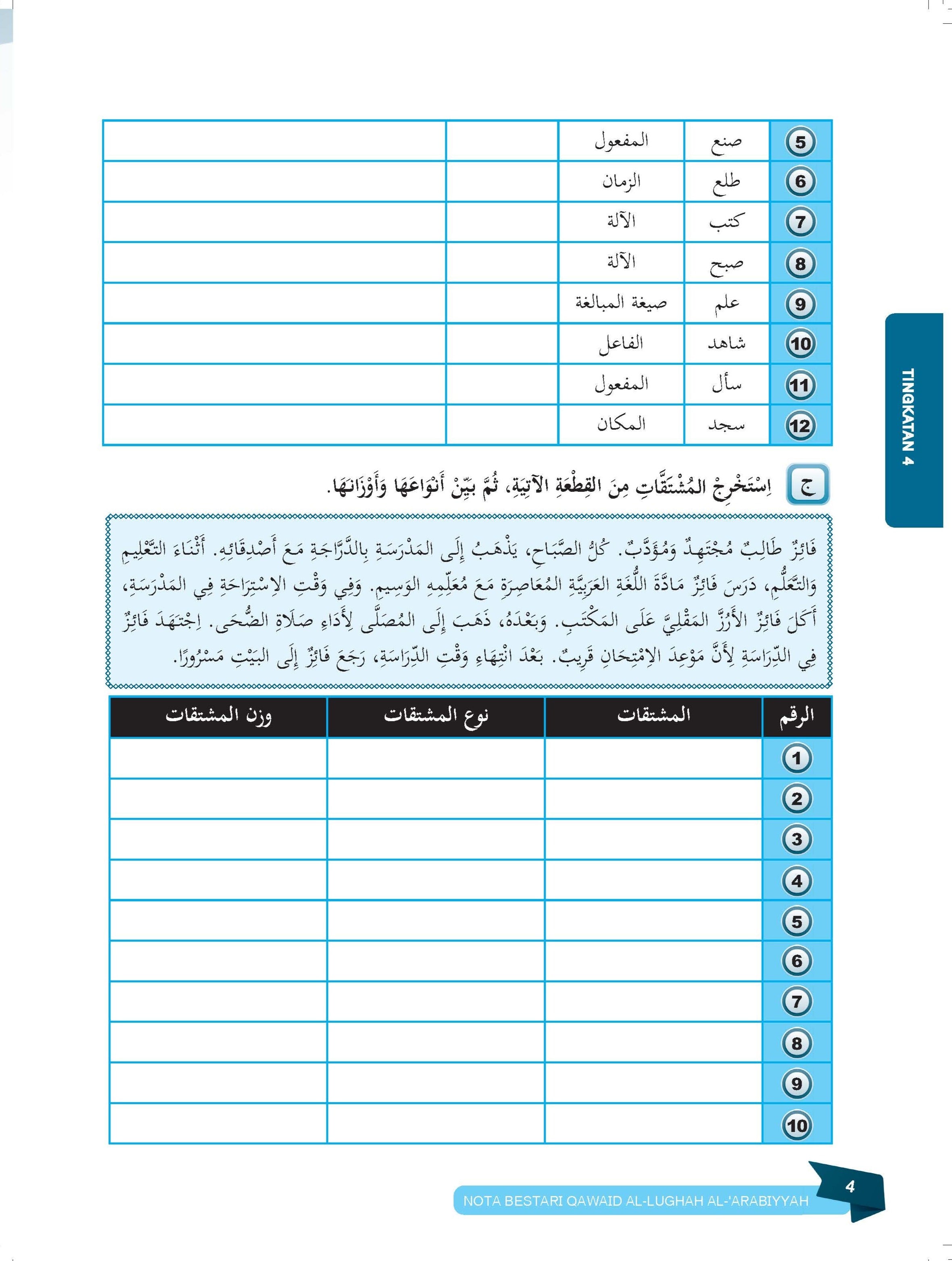 Skor Mumtaz Nota Bestari Qawaid Al-Lughah Al-‘Arabiyyah Tingkatan 4 & 5 - (TBBS1246)