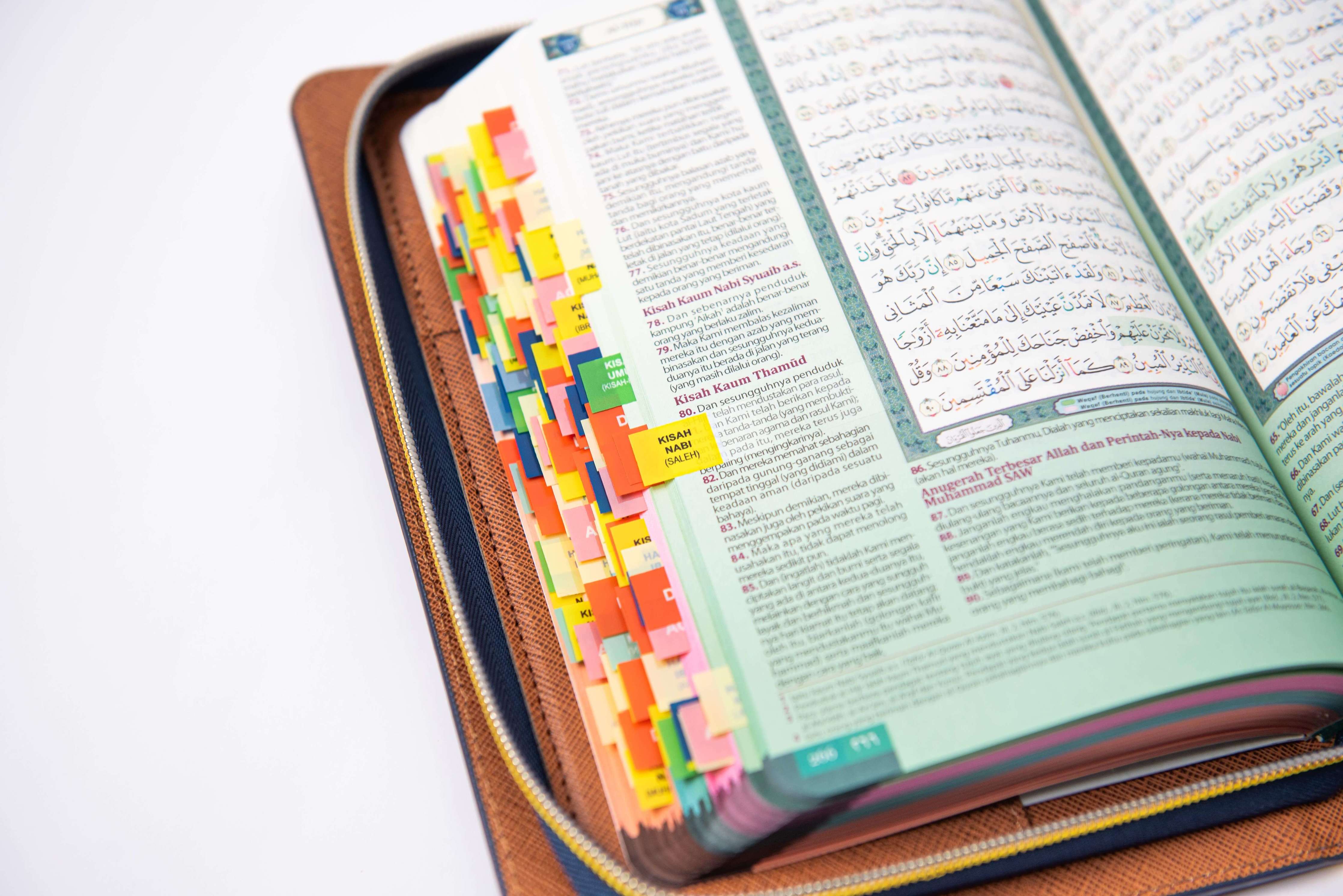 Al-Quran Al-Karim & Terjemahan Al-Ghufran (Zip Songket) (Tagging) - (TBAQ1054)